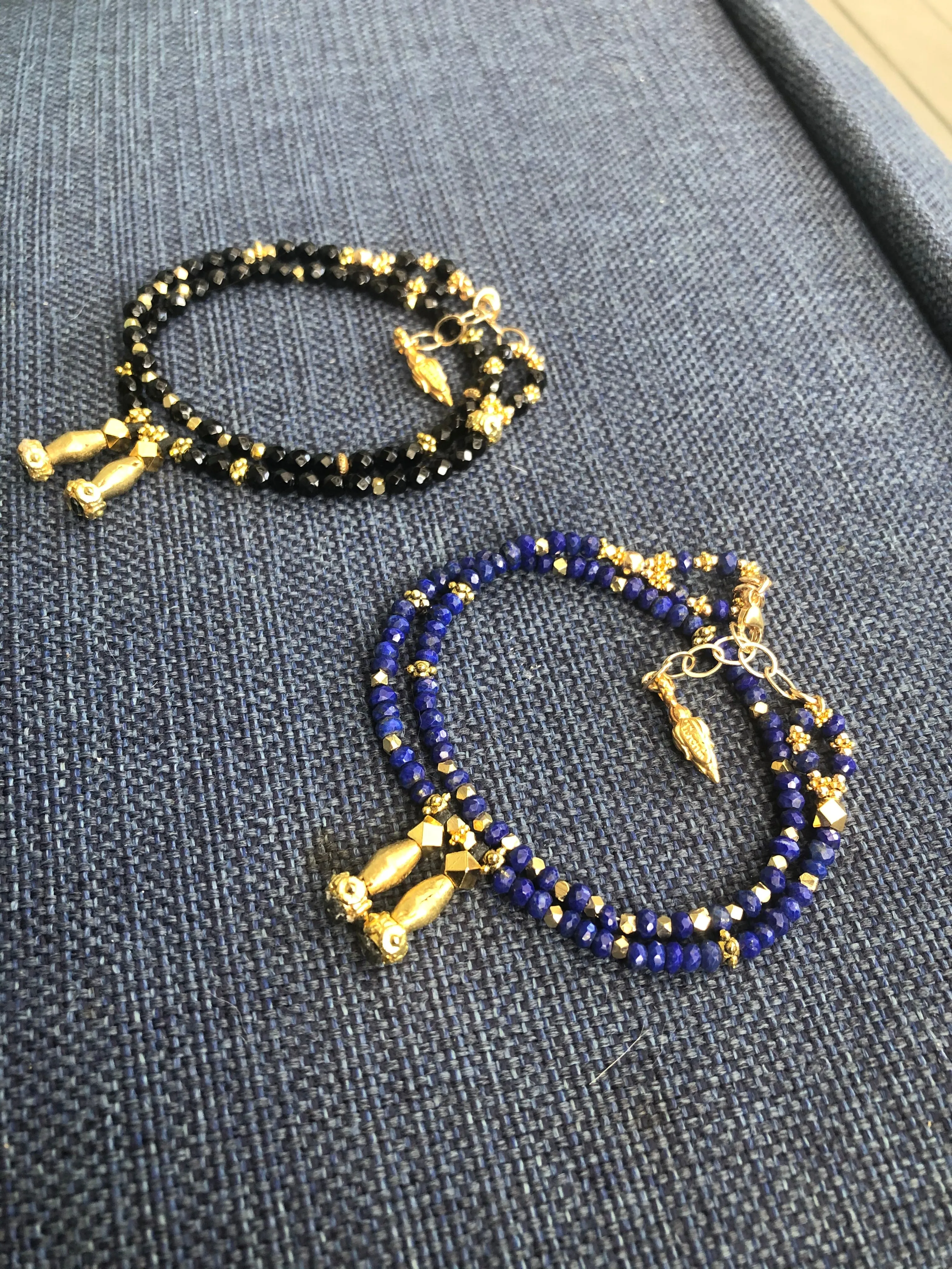 Lapis & Golden Pyrite Love Wrap