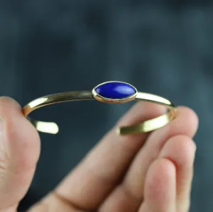 Lapis Stacking Cuff No.48