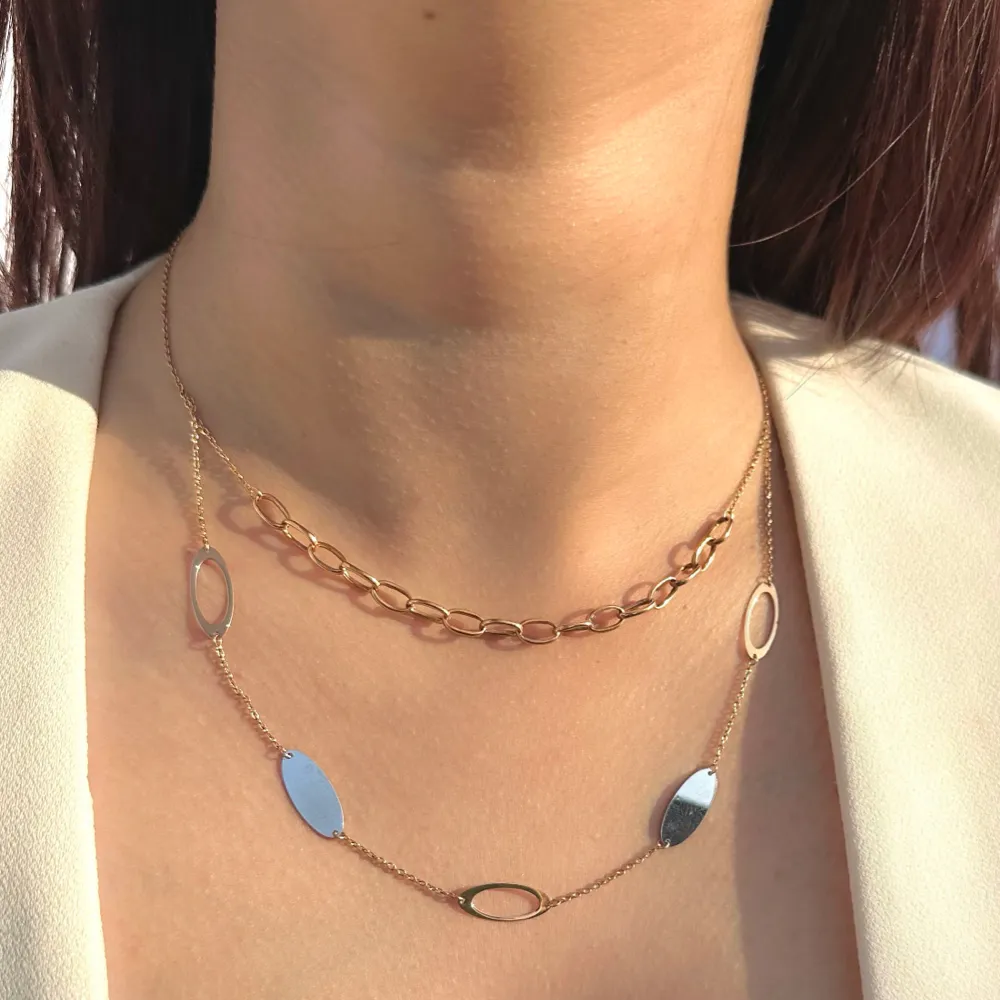 Layered Link Chain