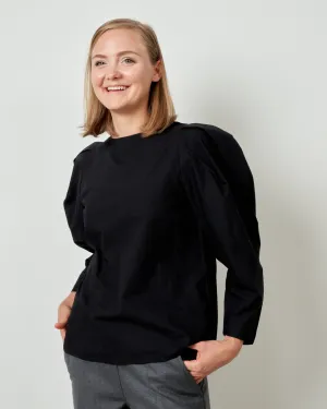 lila top - black