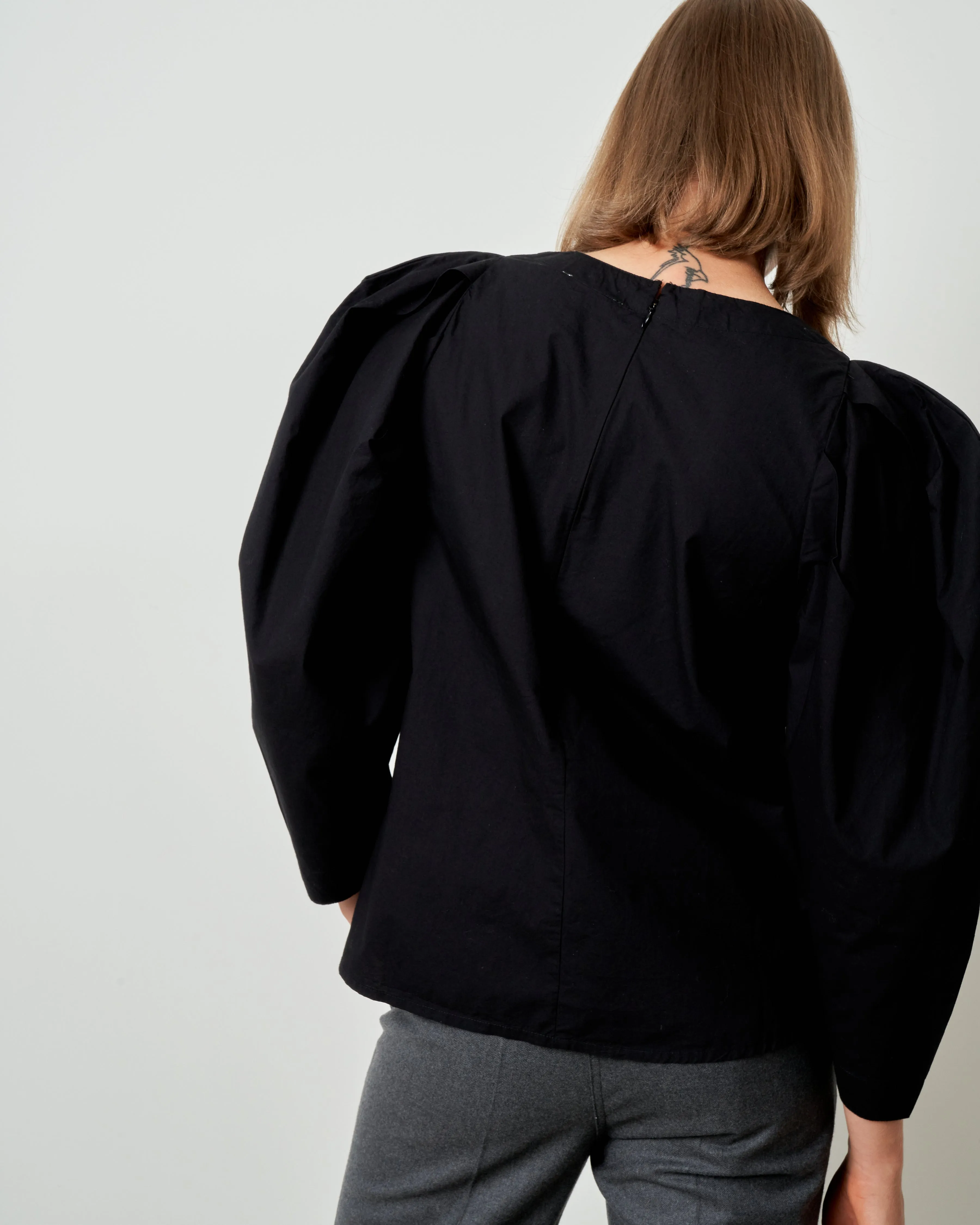 lila top - black