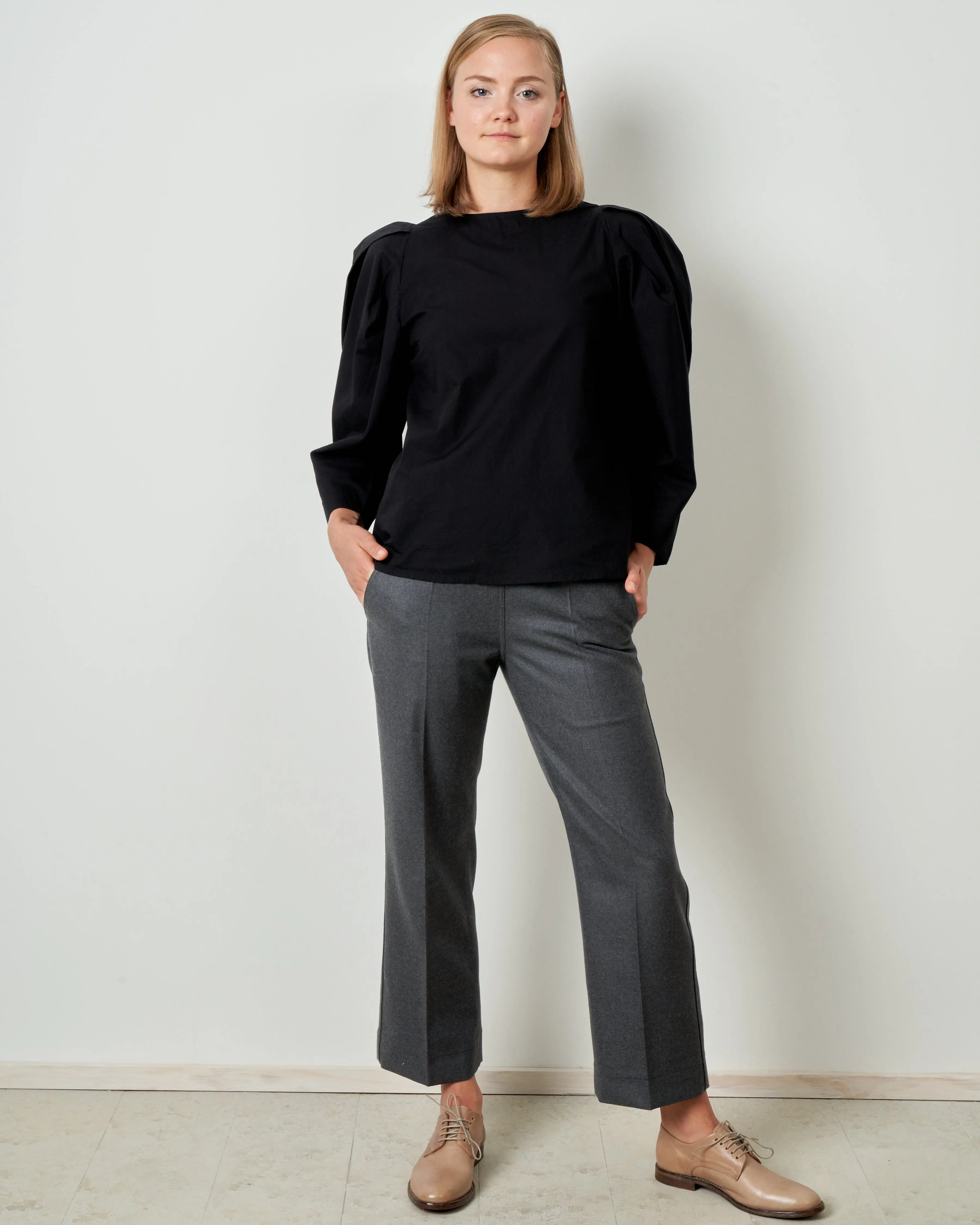 lila top - black