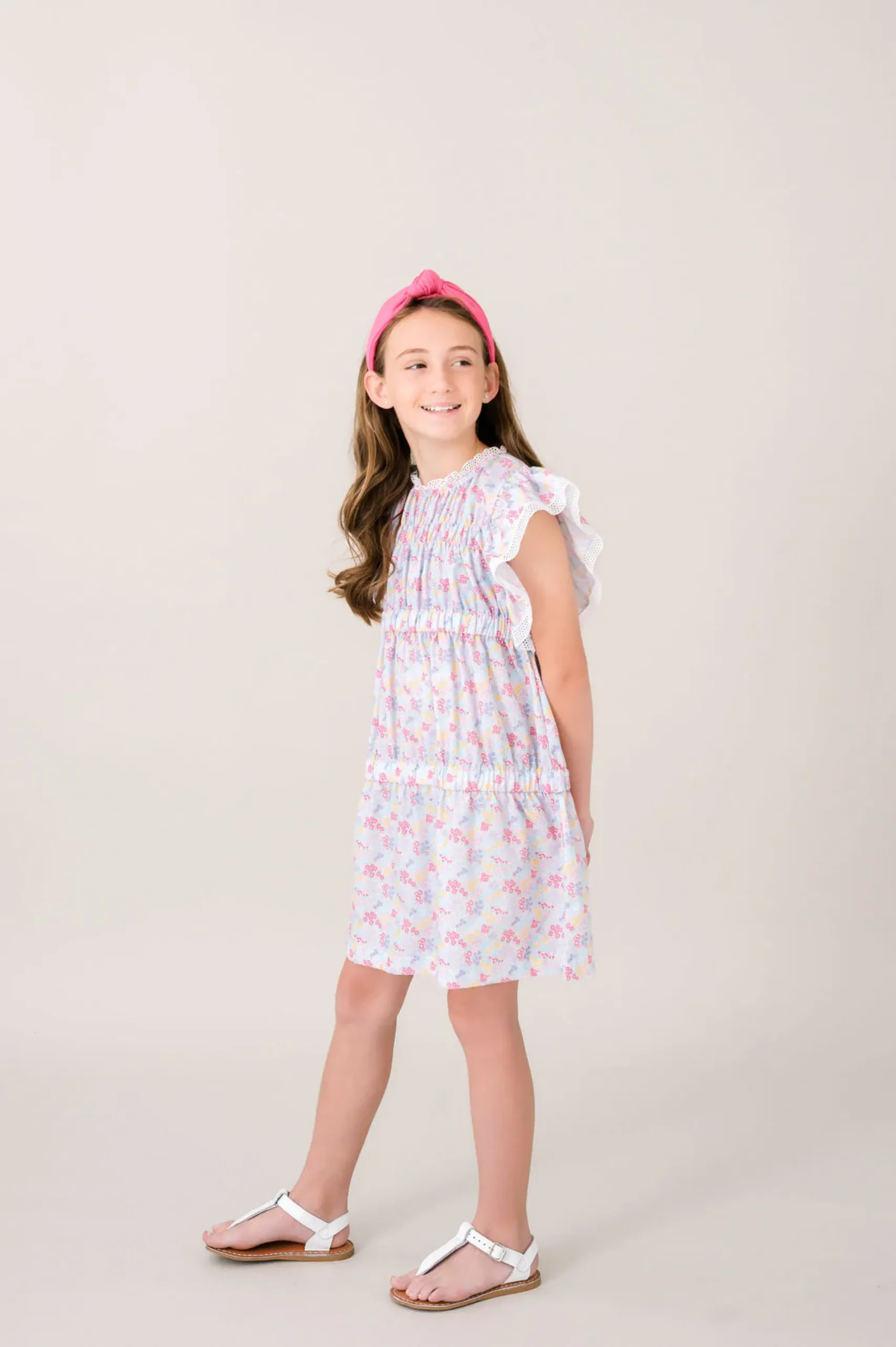 Lily Dress - Joyful Blooms
