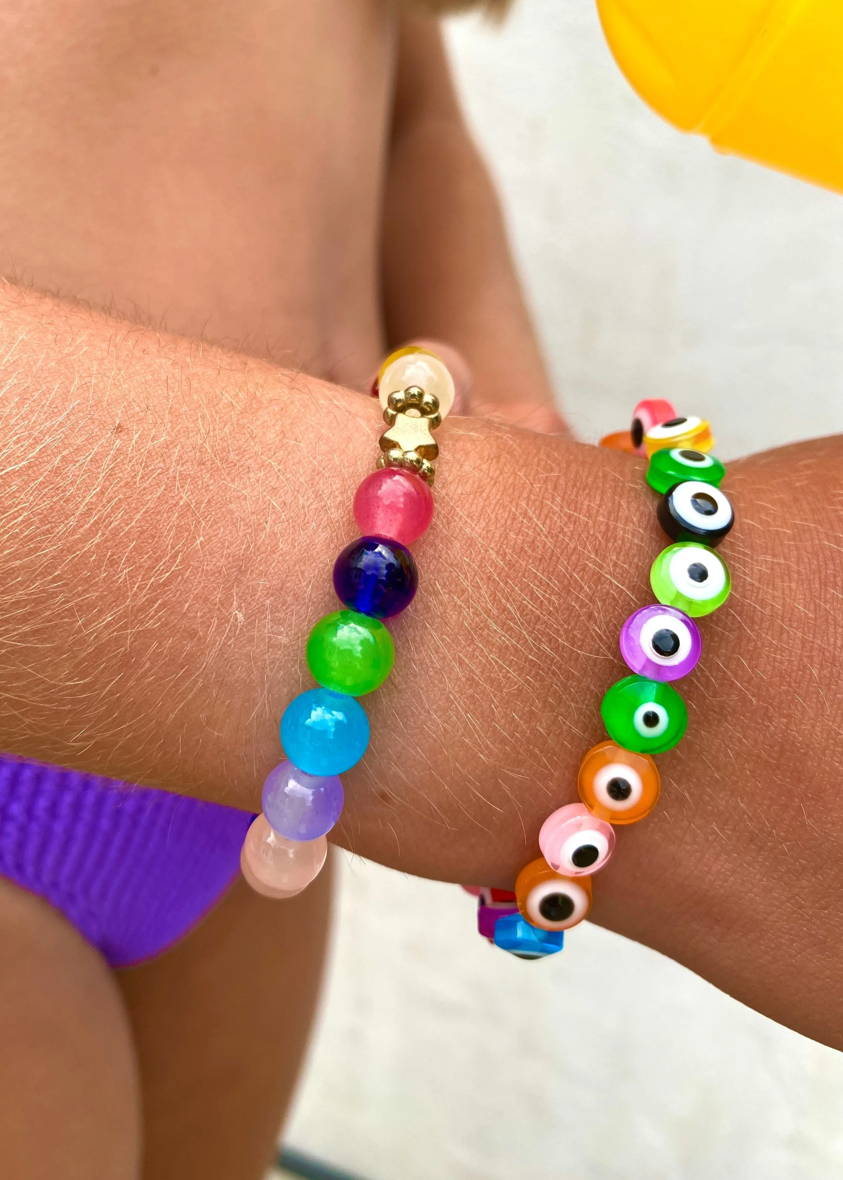 Lucky Eyes Beaded Bracelets