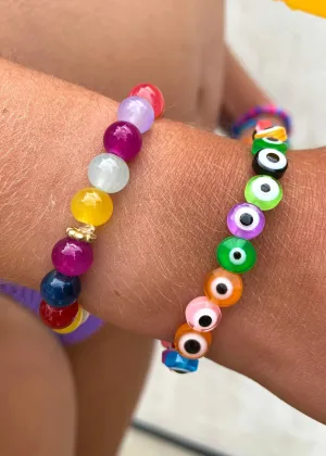 Lucky Eyes Beaded Bracelets
