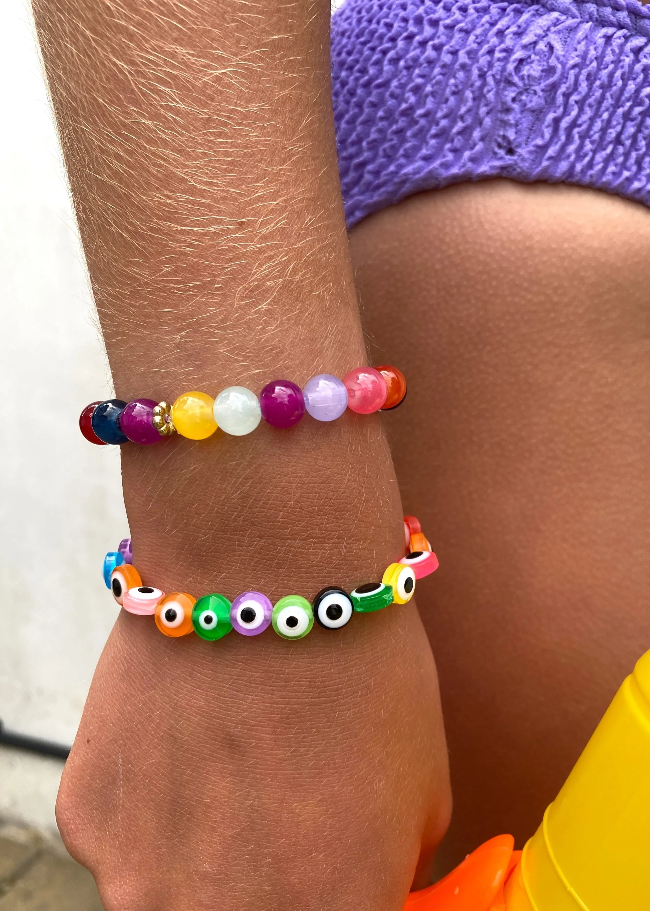 Lucky Eyes Beaded Bracelets