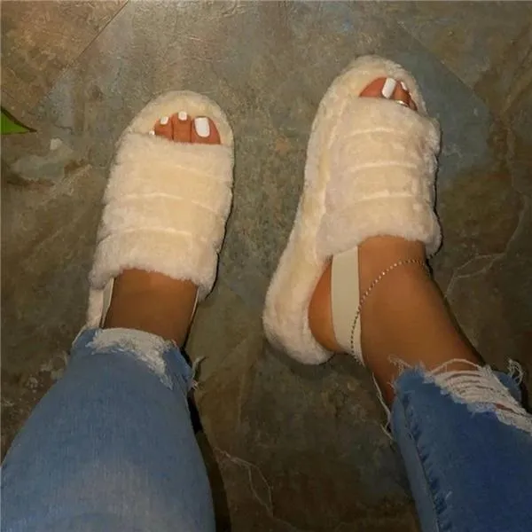 Lydiashoes Flat With Flip Flop Slip-On Slippers