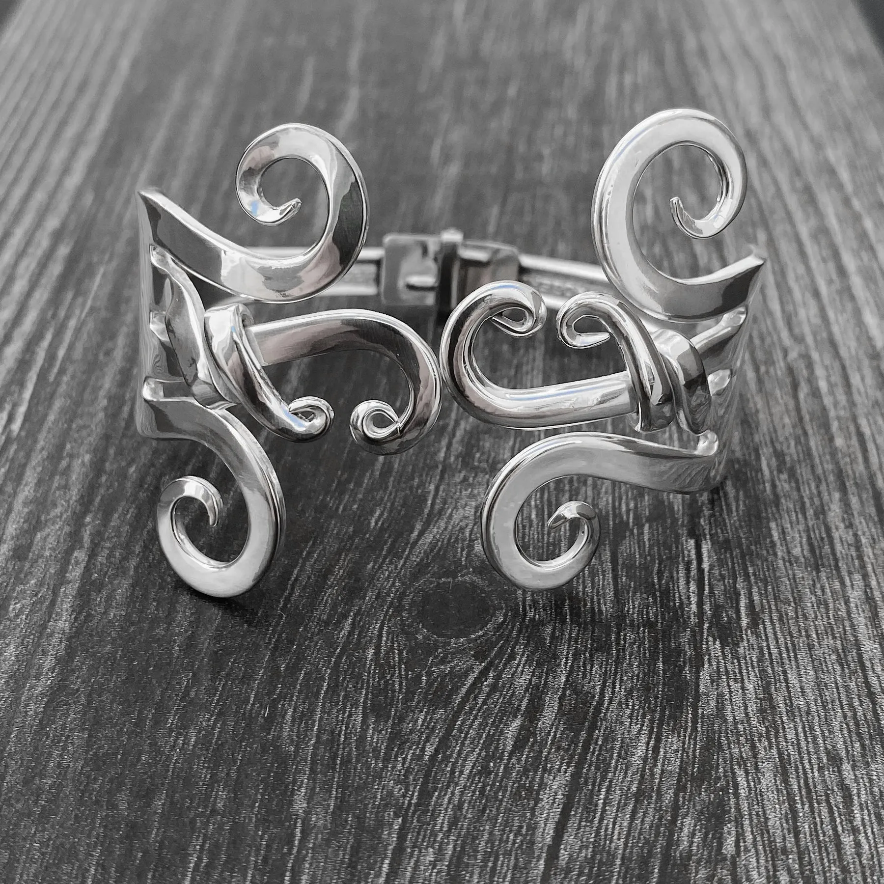 Lyric Double Fork Bracelet