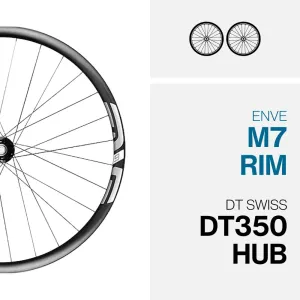 M730 ON DT350 - 27.5" WHEELSET