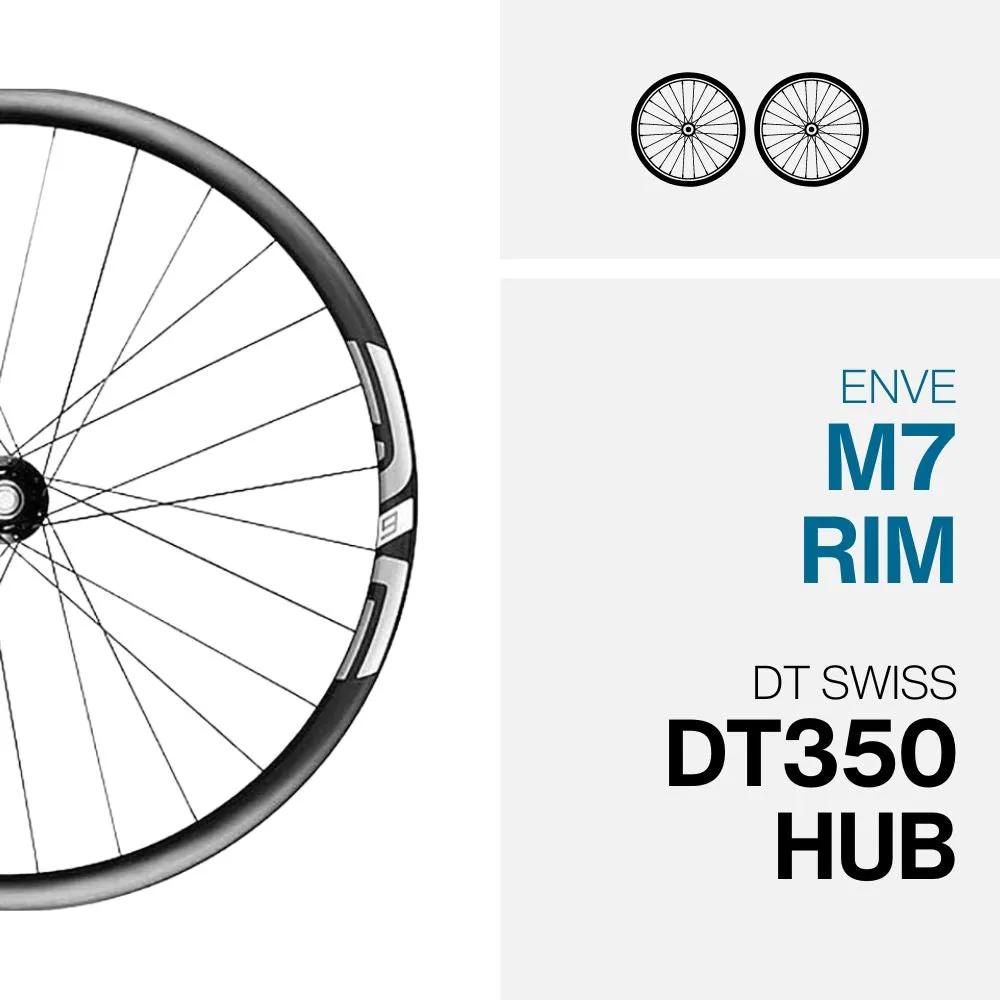 M730 ON DT350 - 27.5" WHEELSET