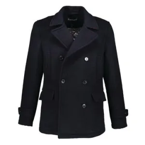 Madison Peacoat in Half-Cashmere Blend
