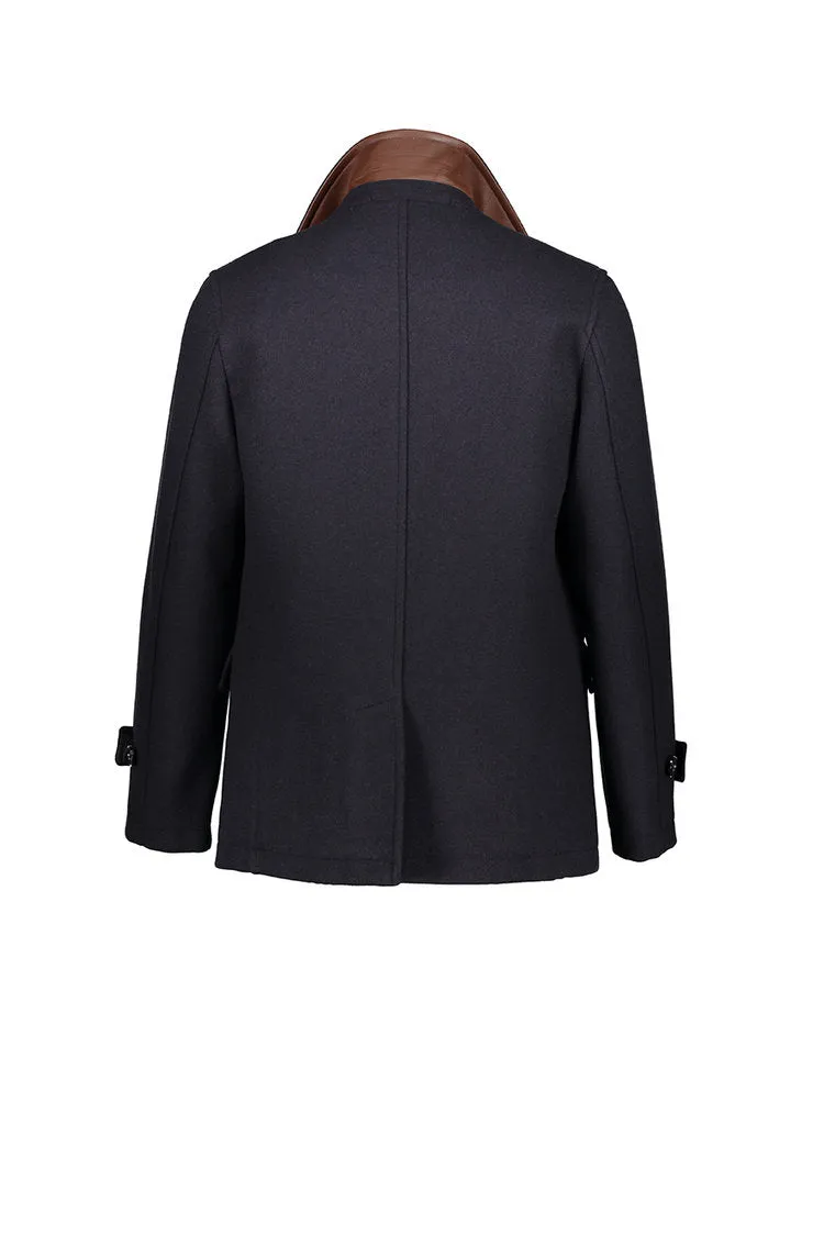 Madison Peacoat in Italian Wool