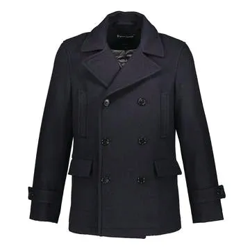 Madison Peacoat in Italian Wool