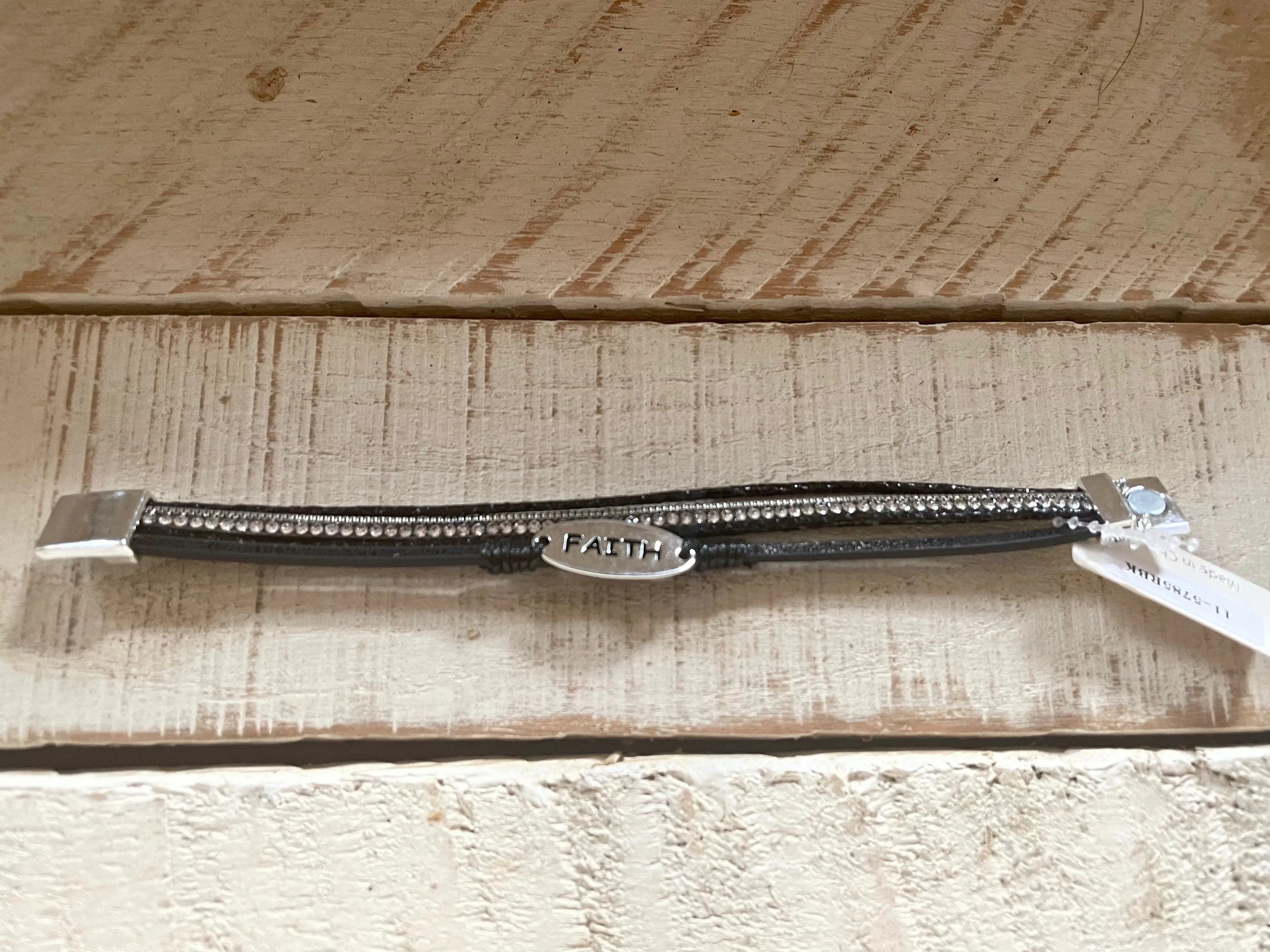 Magnetic Faux Leather Bracelets