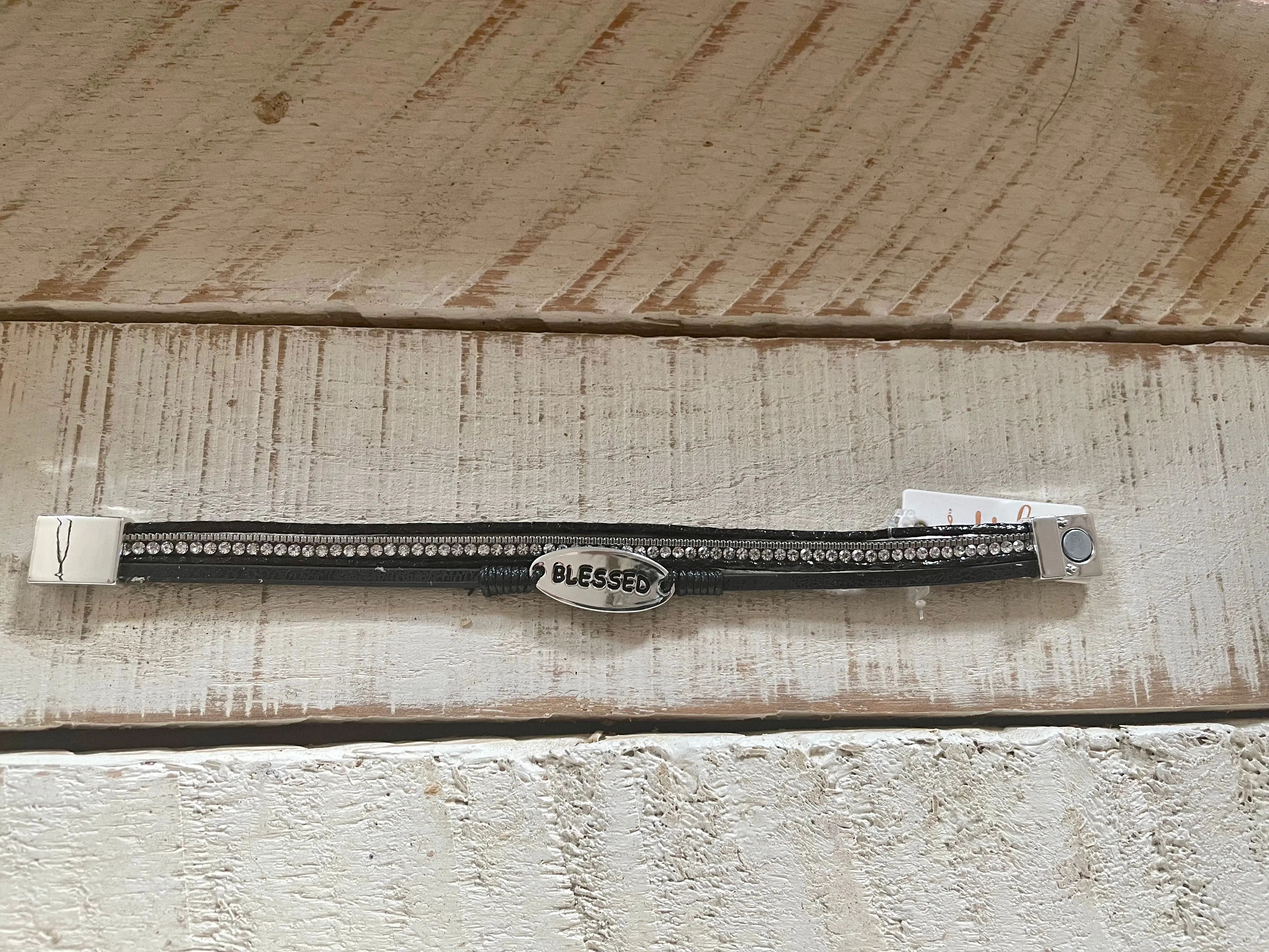 Magnetic Faux Leather Bracelets