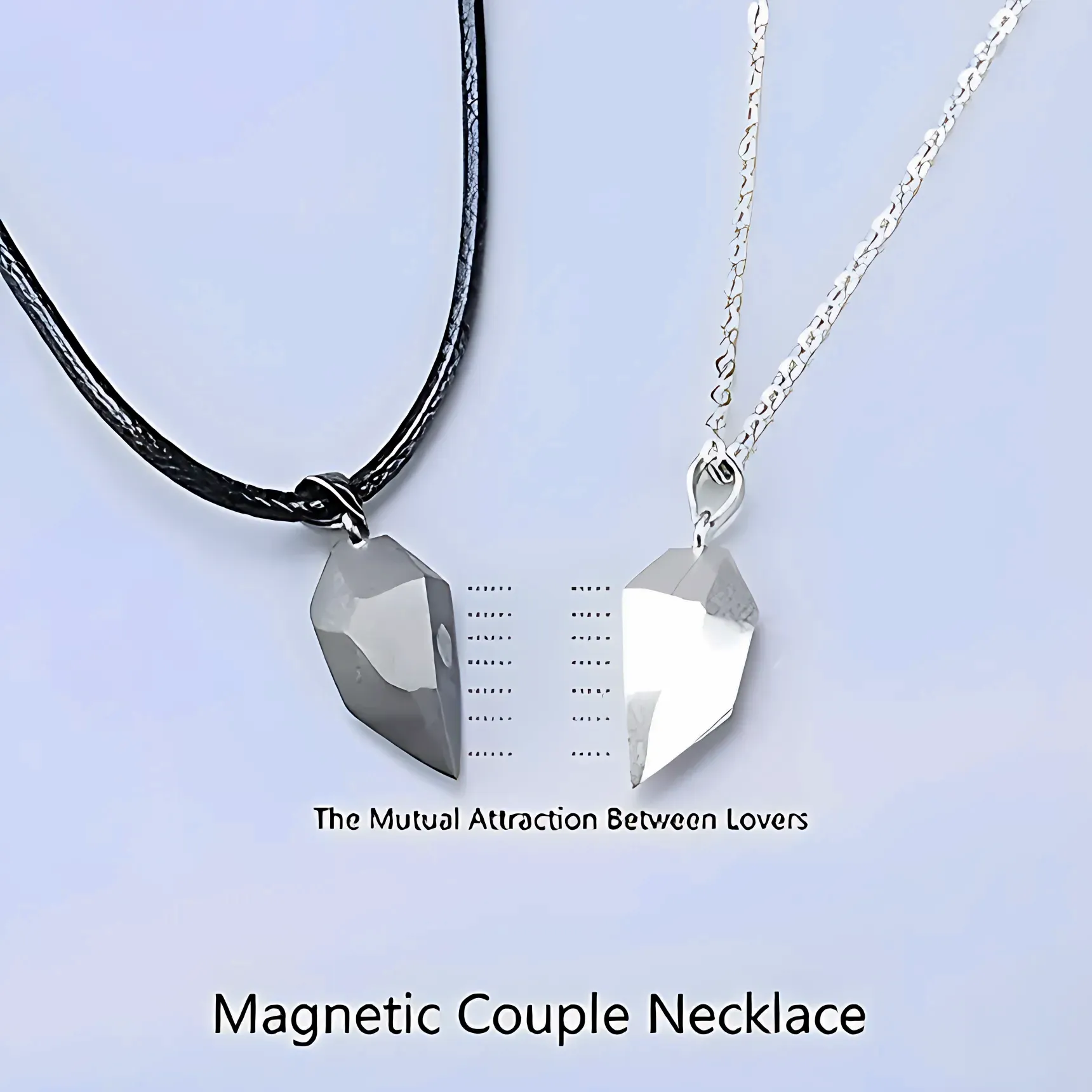 Magnetic Heart Necklaces