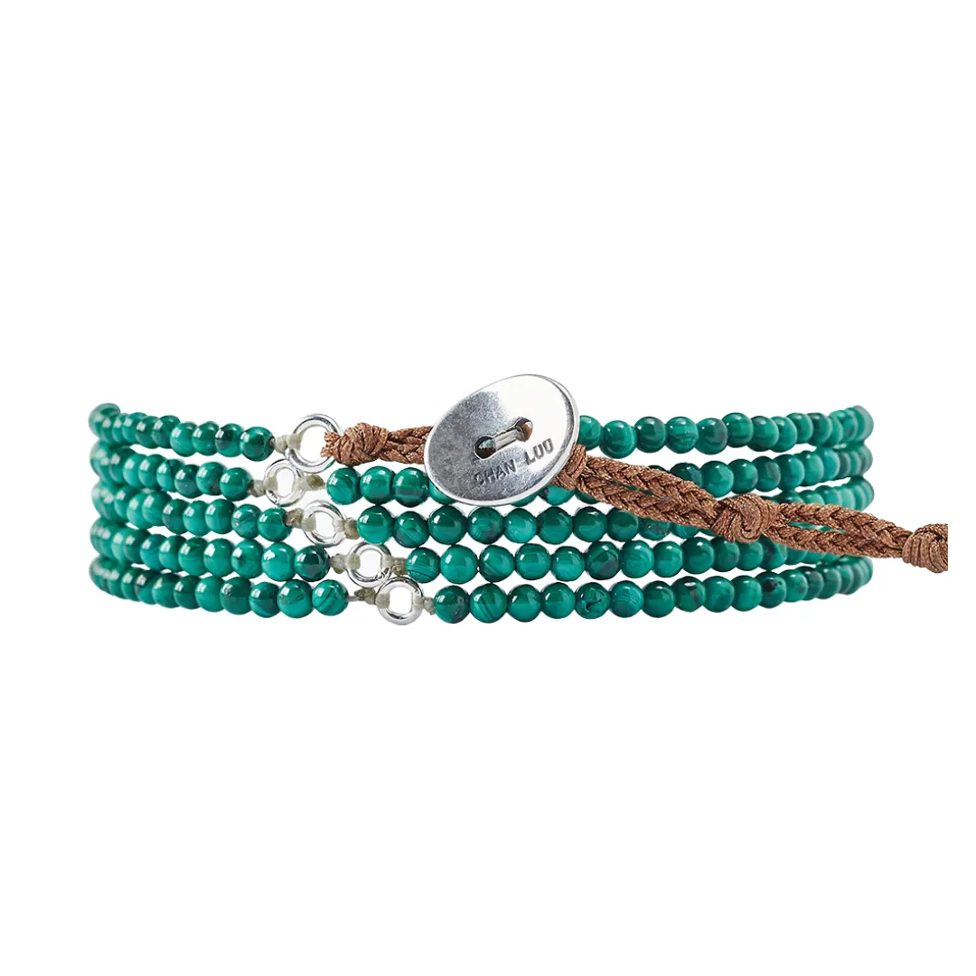 Malachite Wrap Bracelet