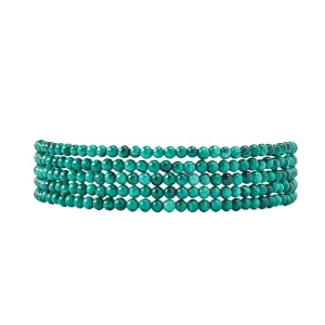 Malachite Wrap Bracelet