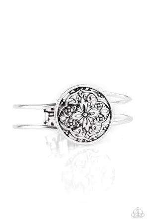 Mandala Majesty Silver Bracelet