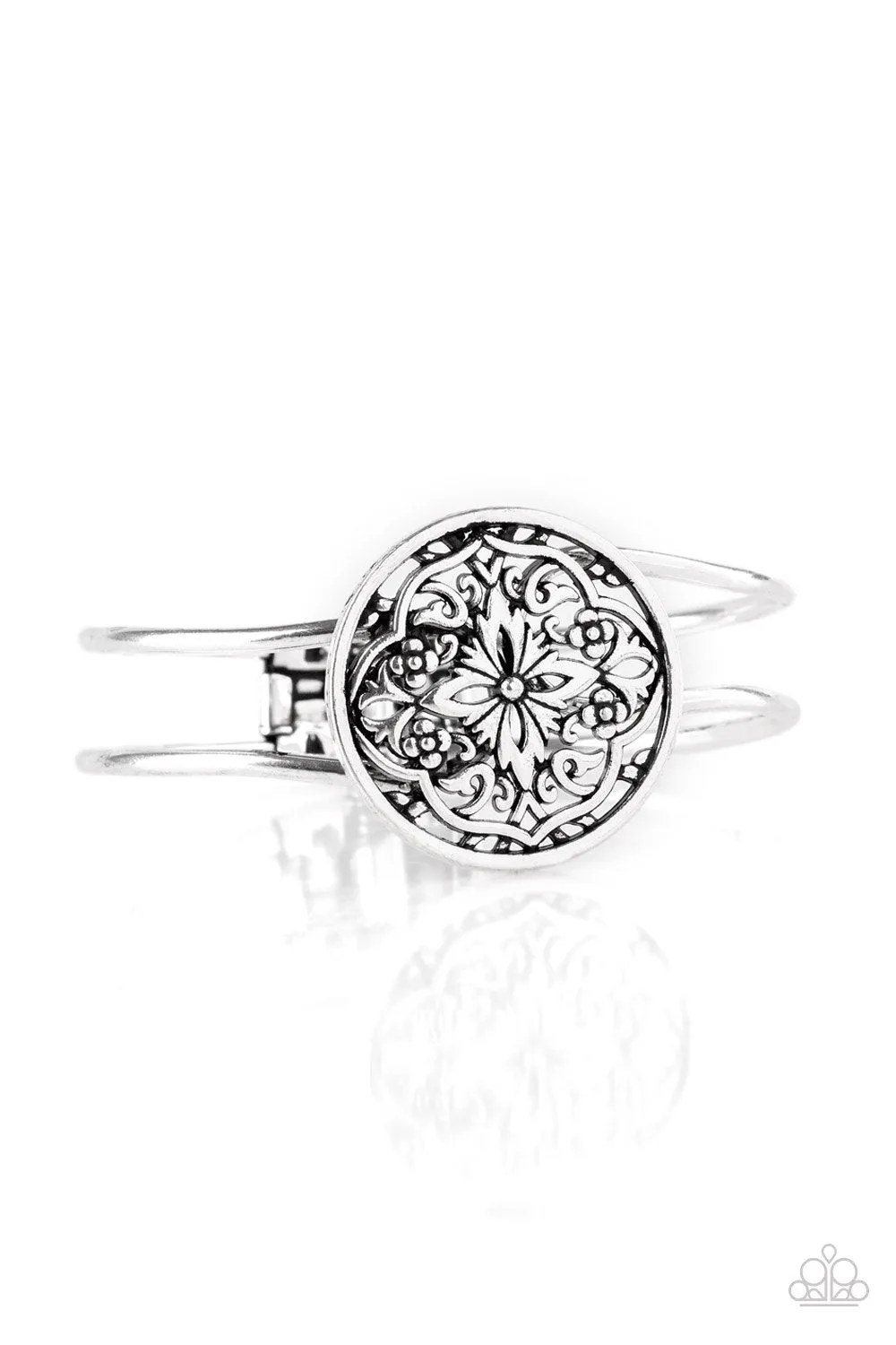 Mandala Majesty Silver Bracelet