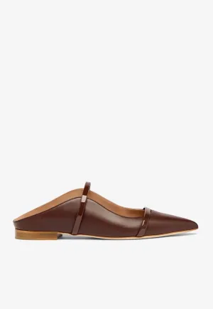 Maureen Nappa Leather Flat Mules