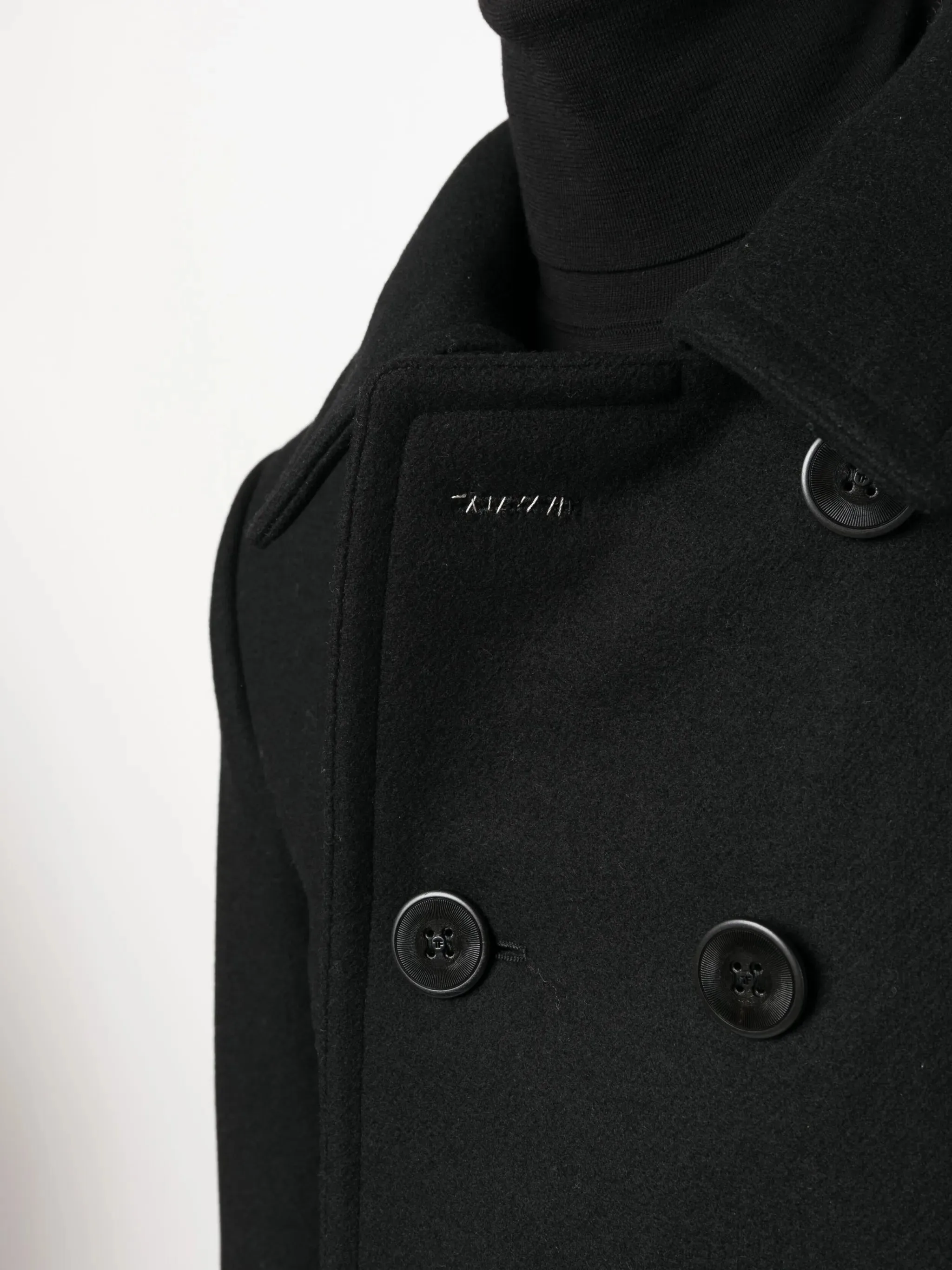 Melton-wool peacoat Stable Rave reviews blend