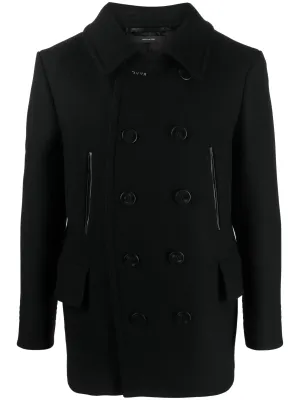 Melton-wool peacoat Stable Rave reviews blend