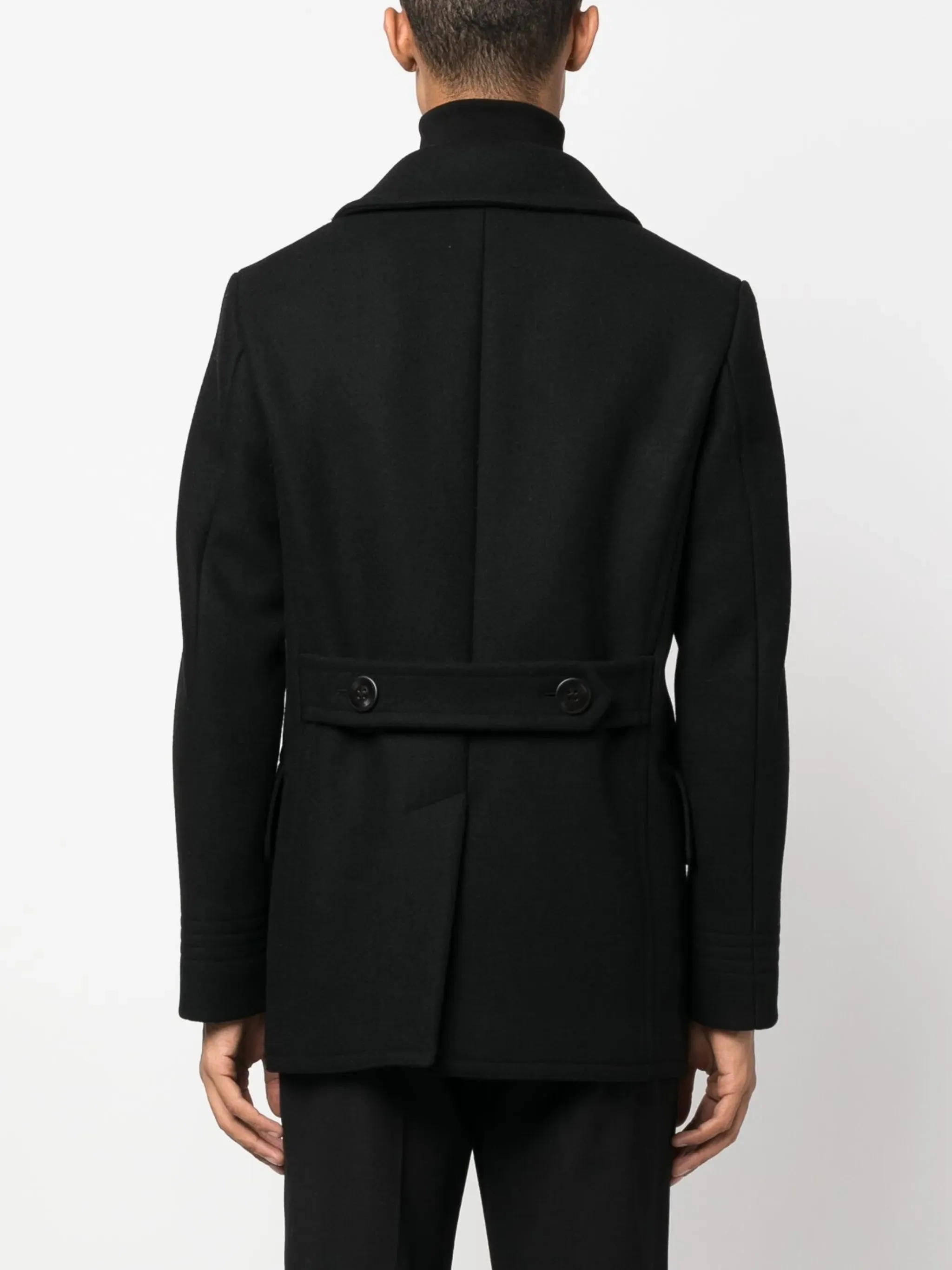 Melton-wool peacoat Stable Rave reviews blend