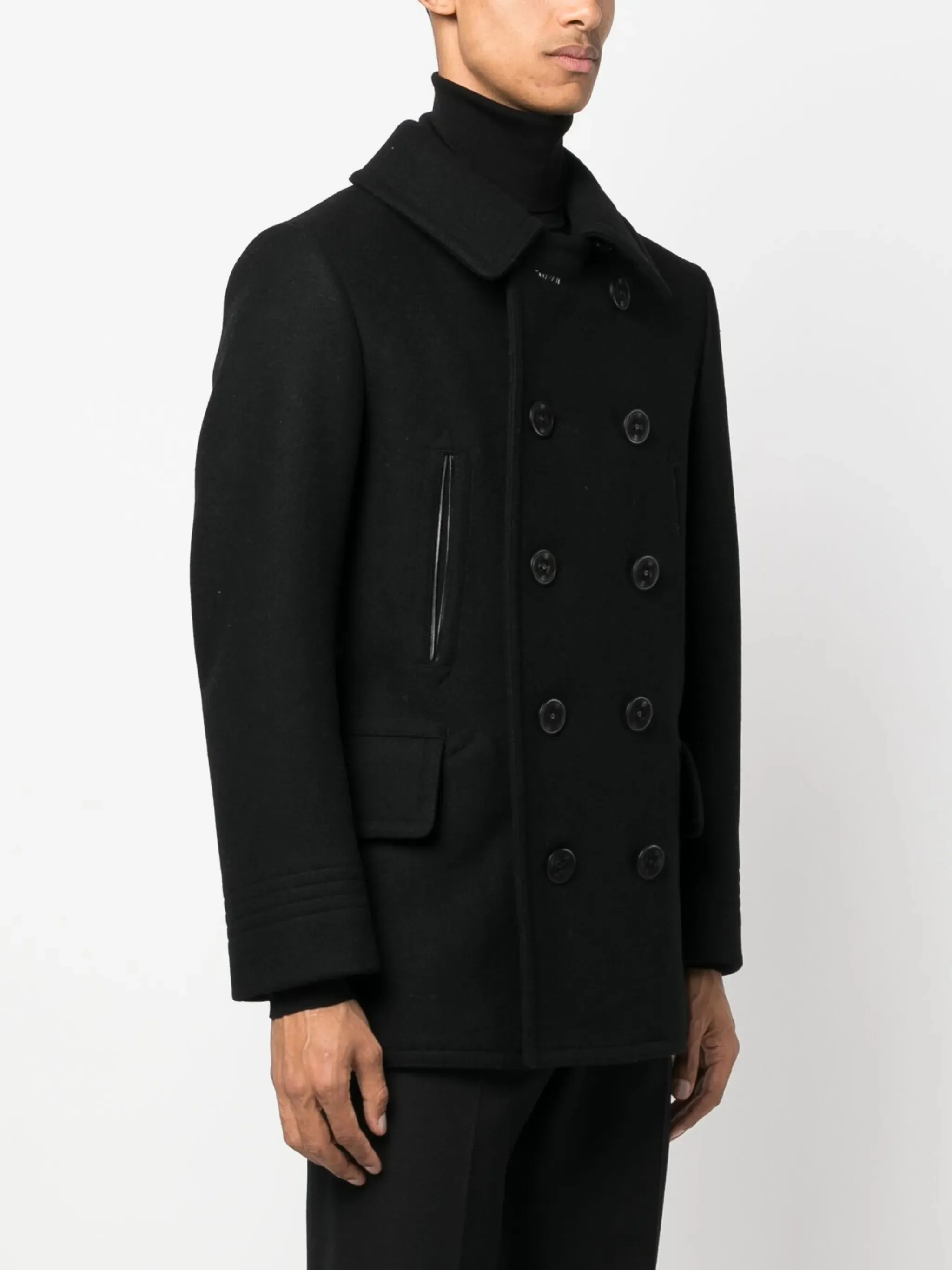 Melton-wool peacoat Stable Rave reviews blend