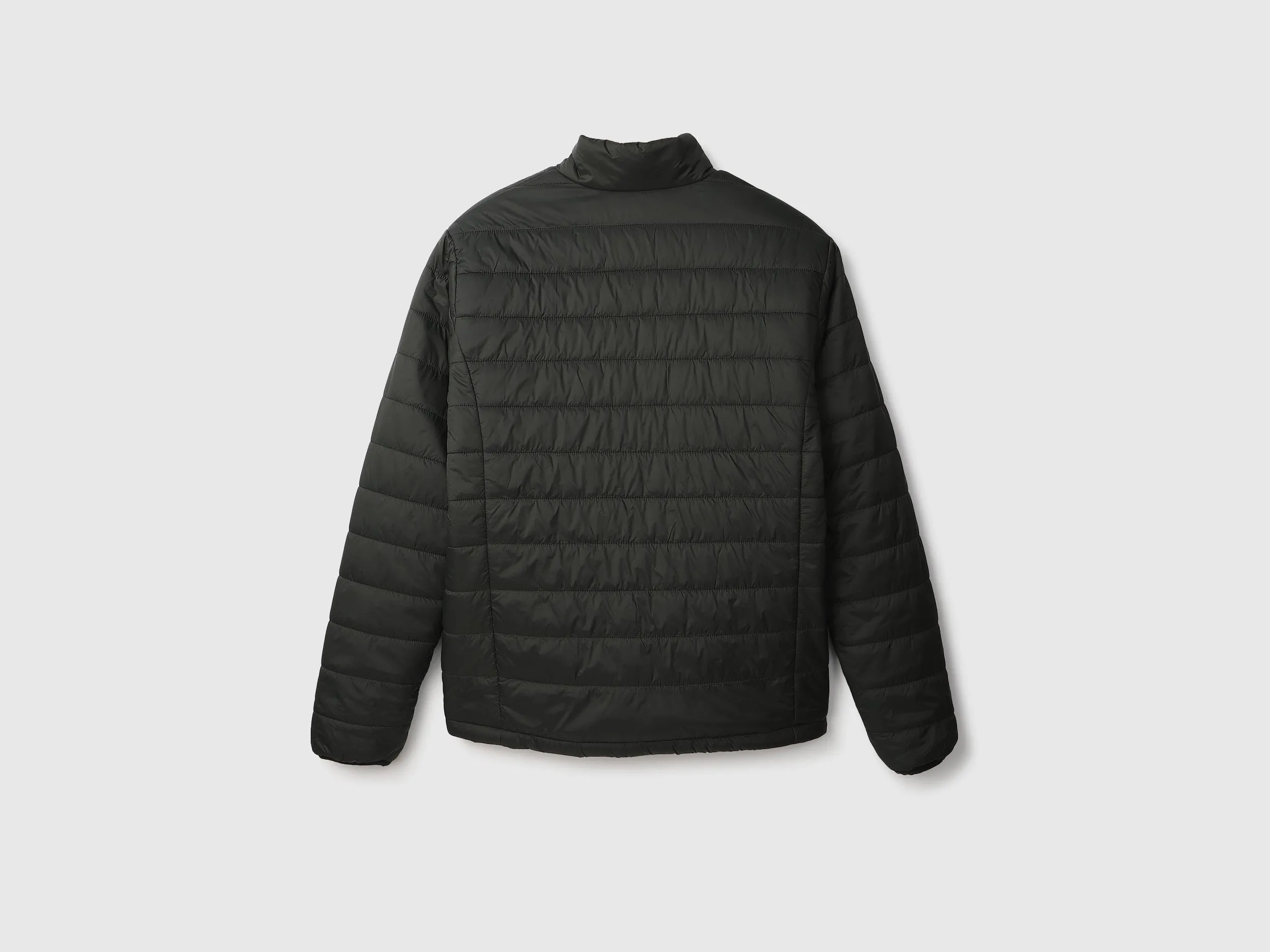 Men Solid High Neck Jacket