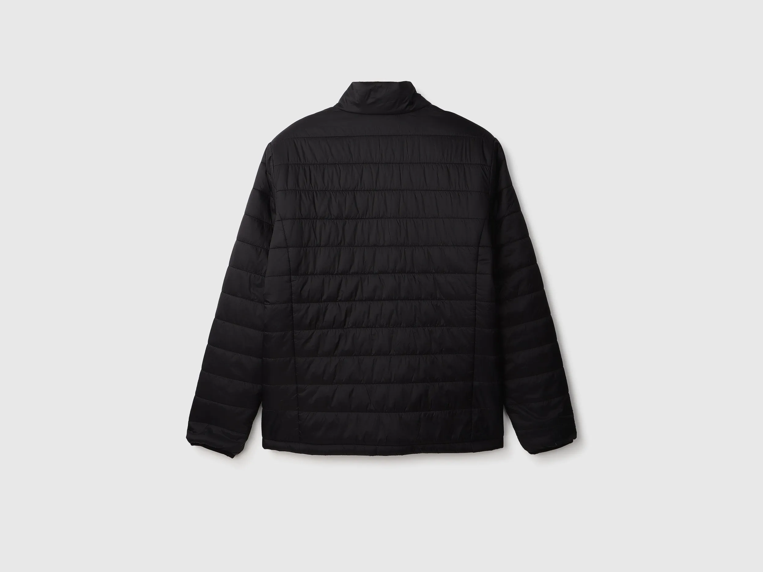 Men Solid High Neck Jacket