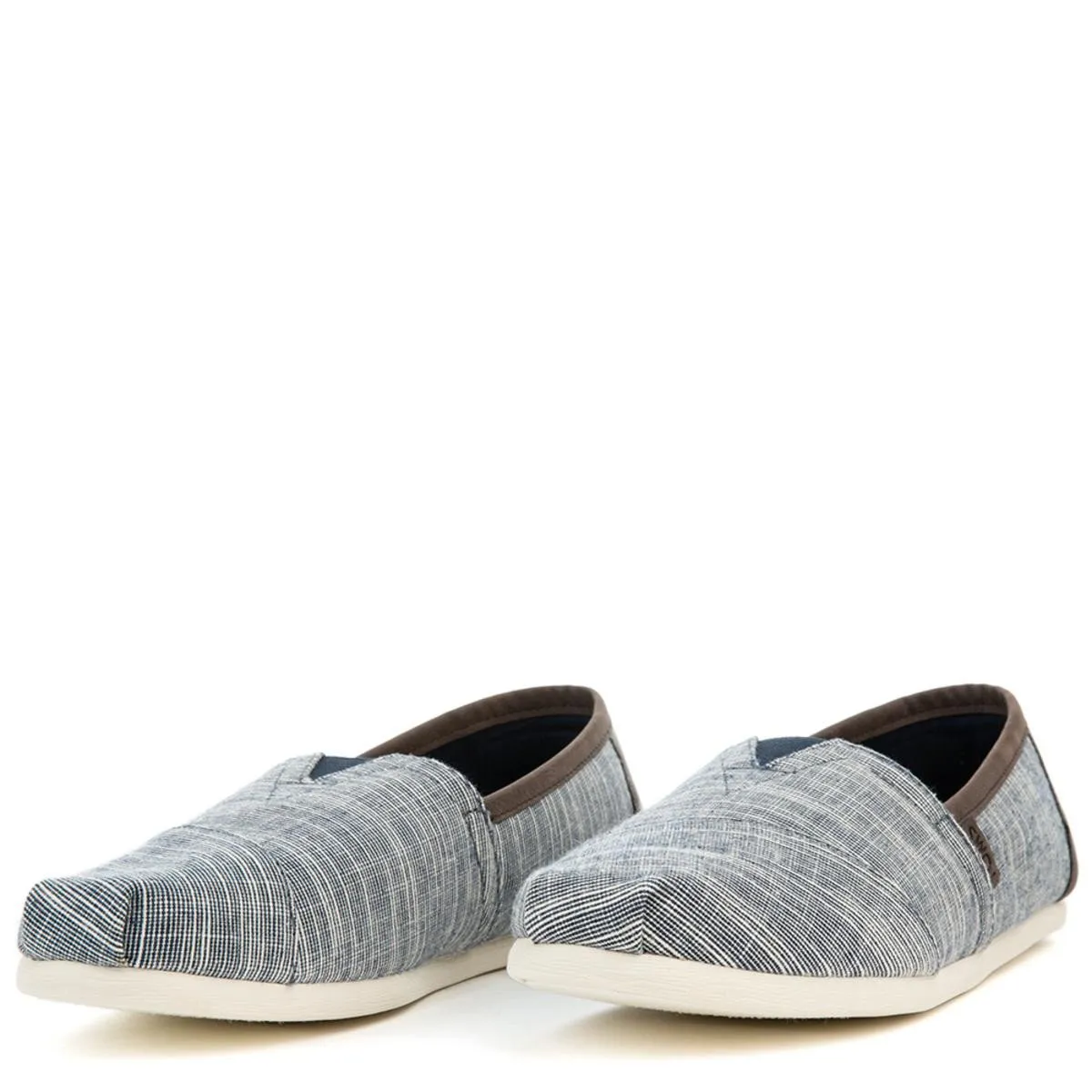 Men's Classic Navy Microstripe Flats