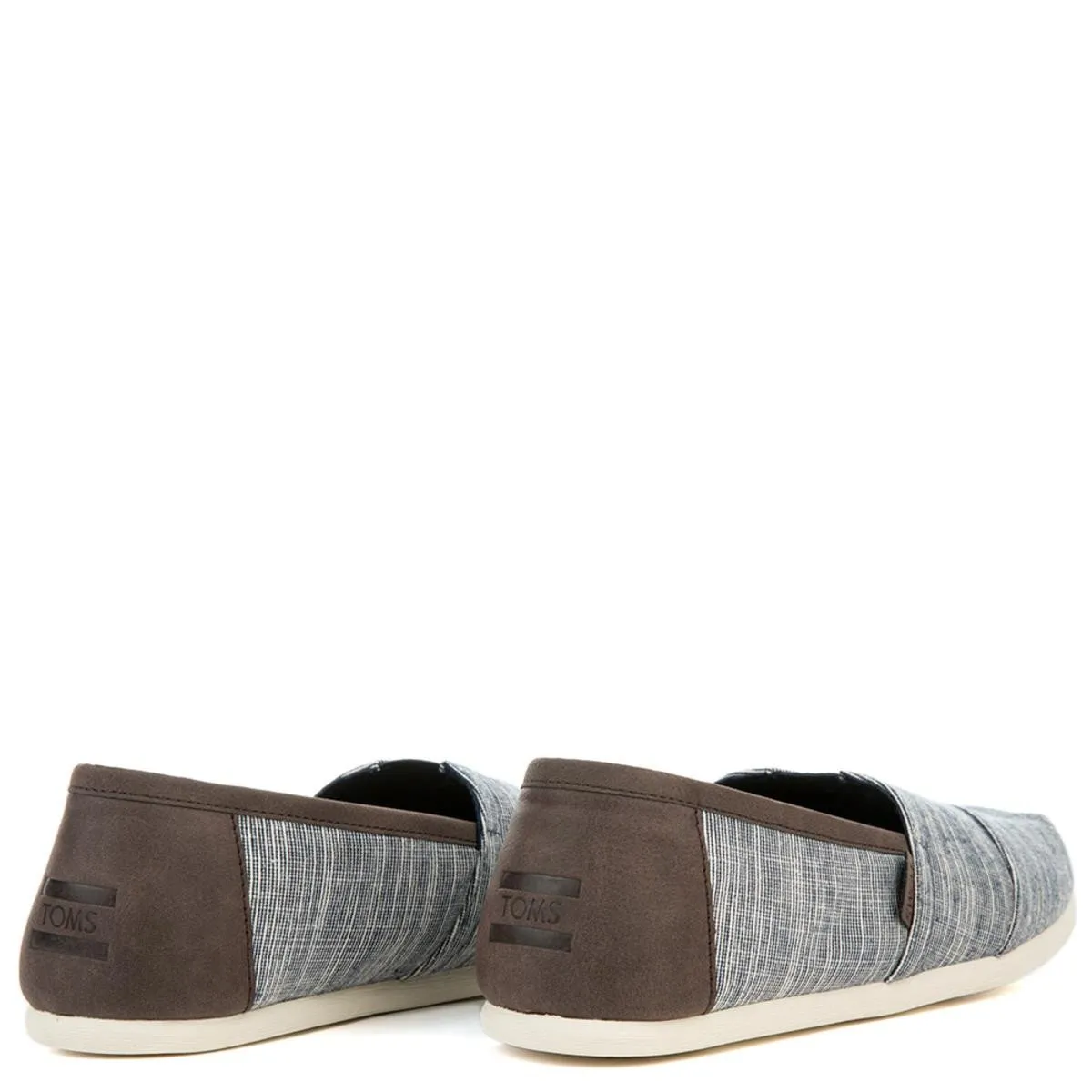 Men's Classic Navy Microstripe Flats