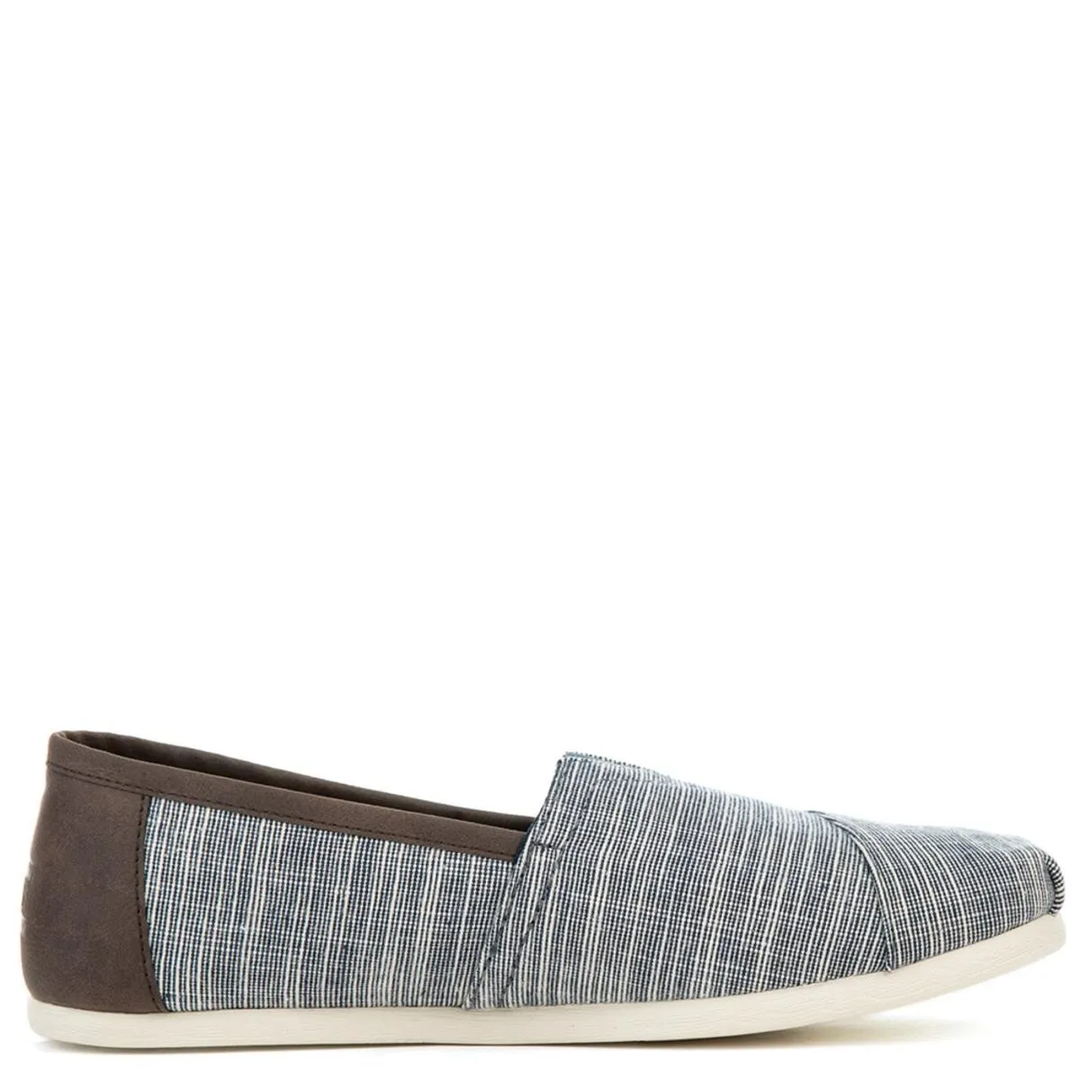 Men's Classic Navy Microstripe Flats