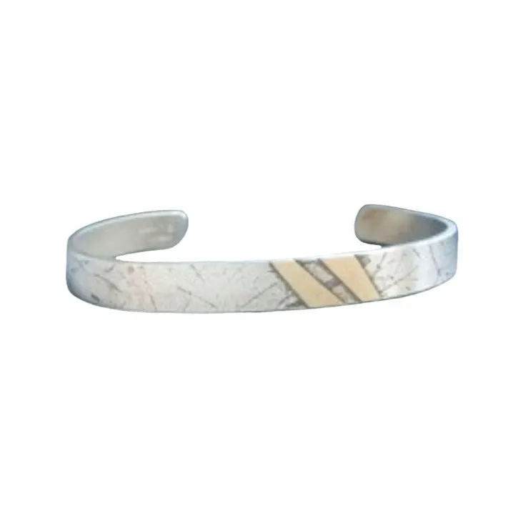 Men's Gold Stripe Cuff