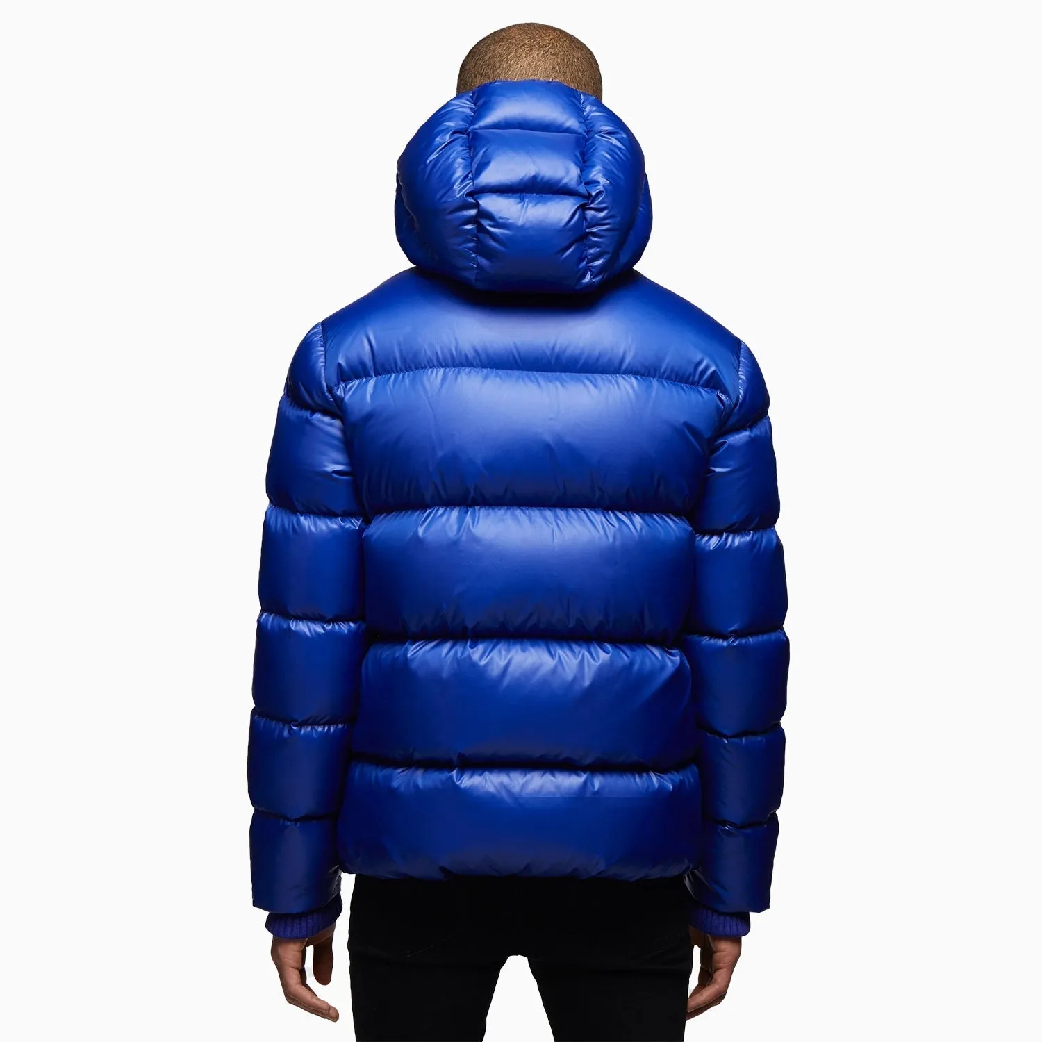 Men's Prime Slick Down Hooded Puffer Jacket