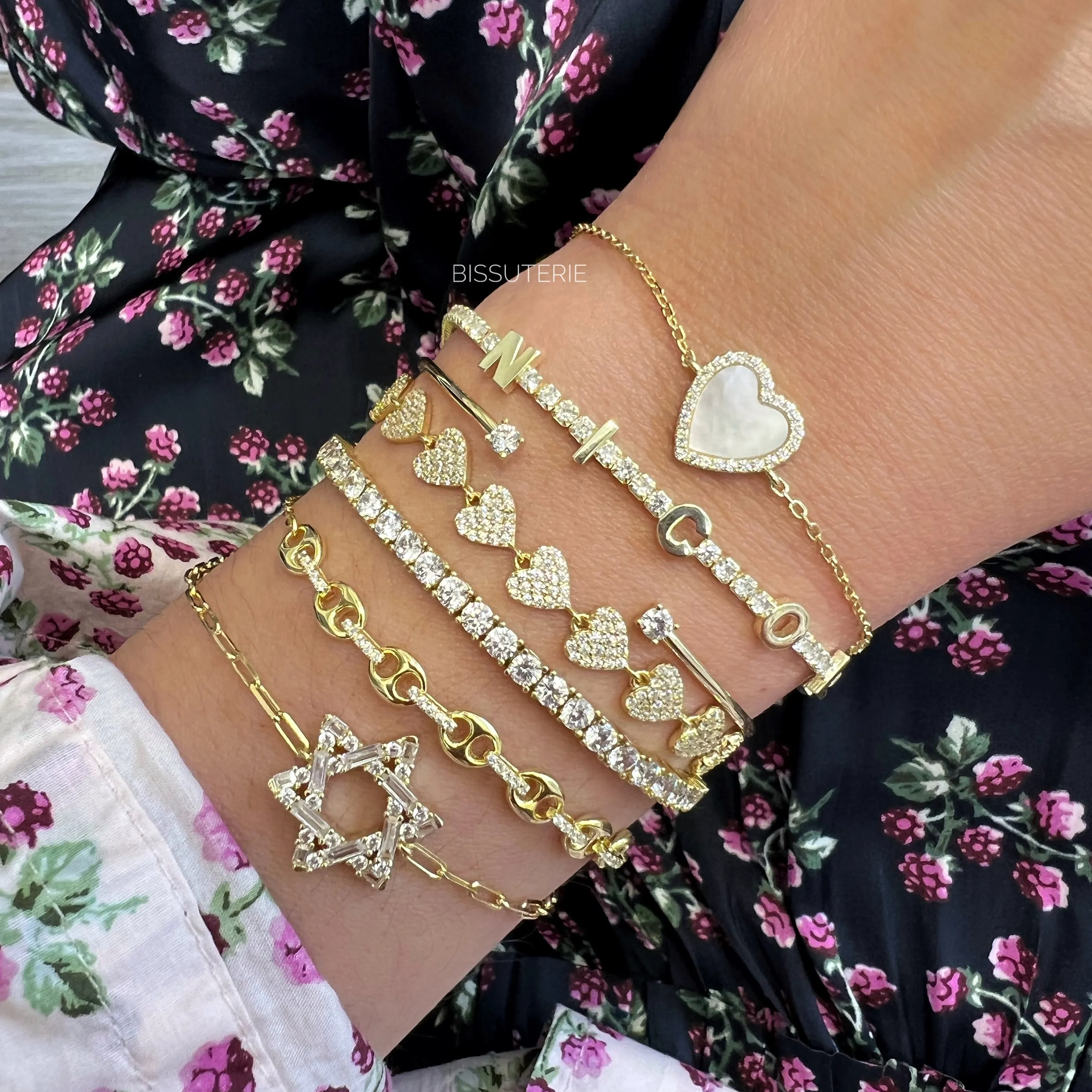 Mini Name Tennis Bracelet