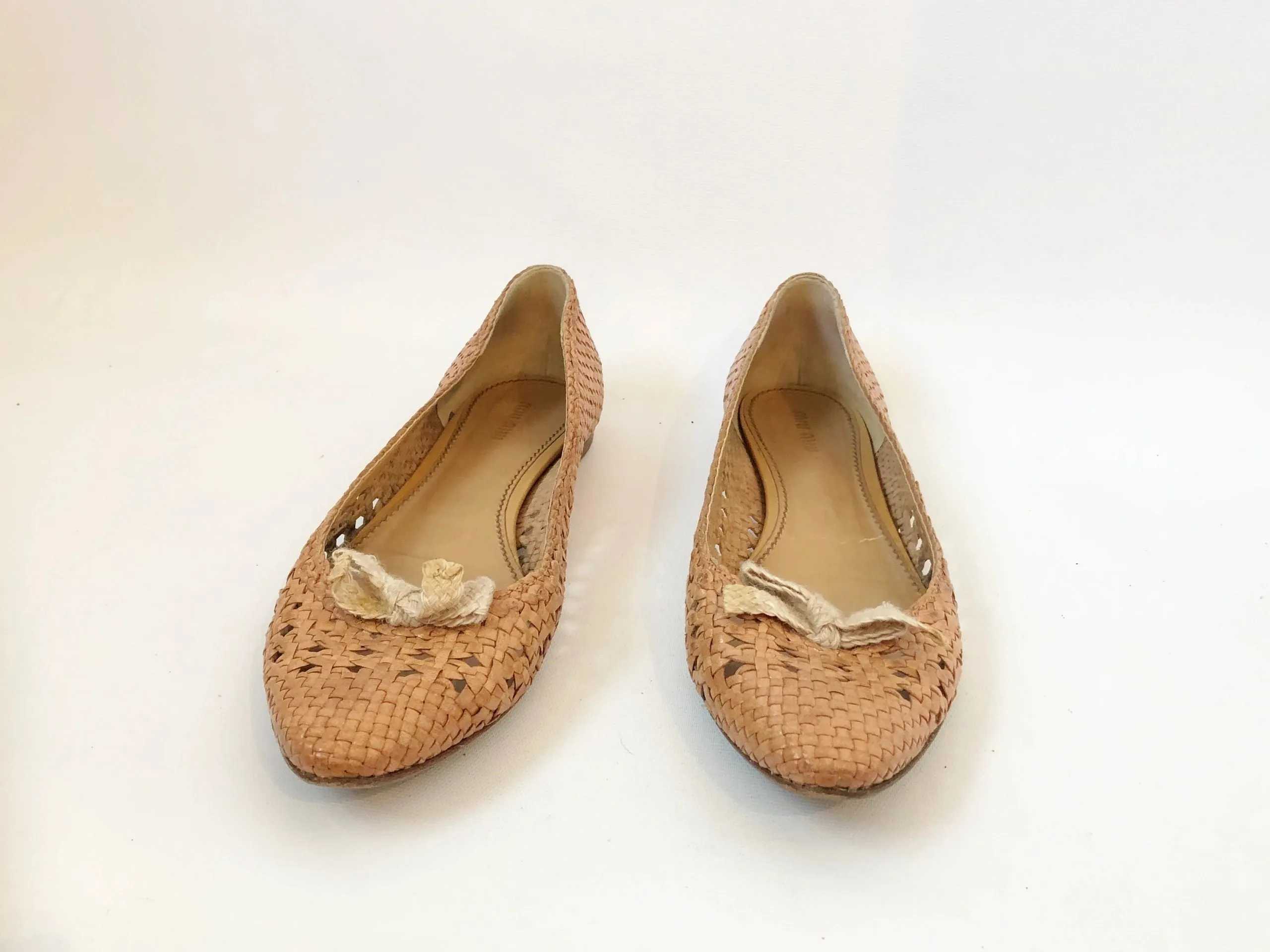 Miu Miu Woven Flats Size 41 It (11 Us)