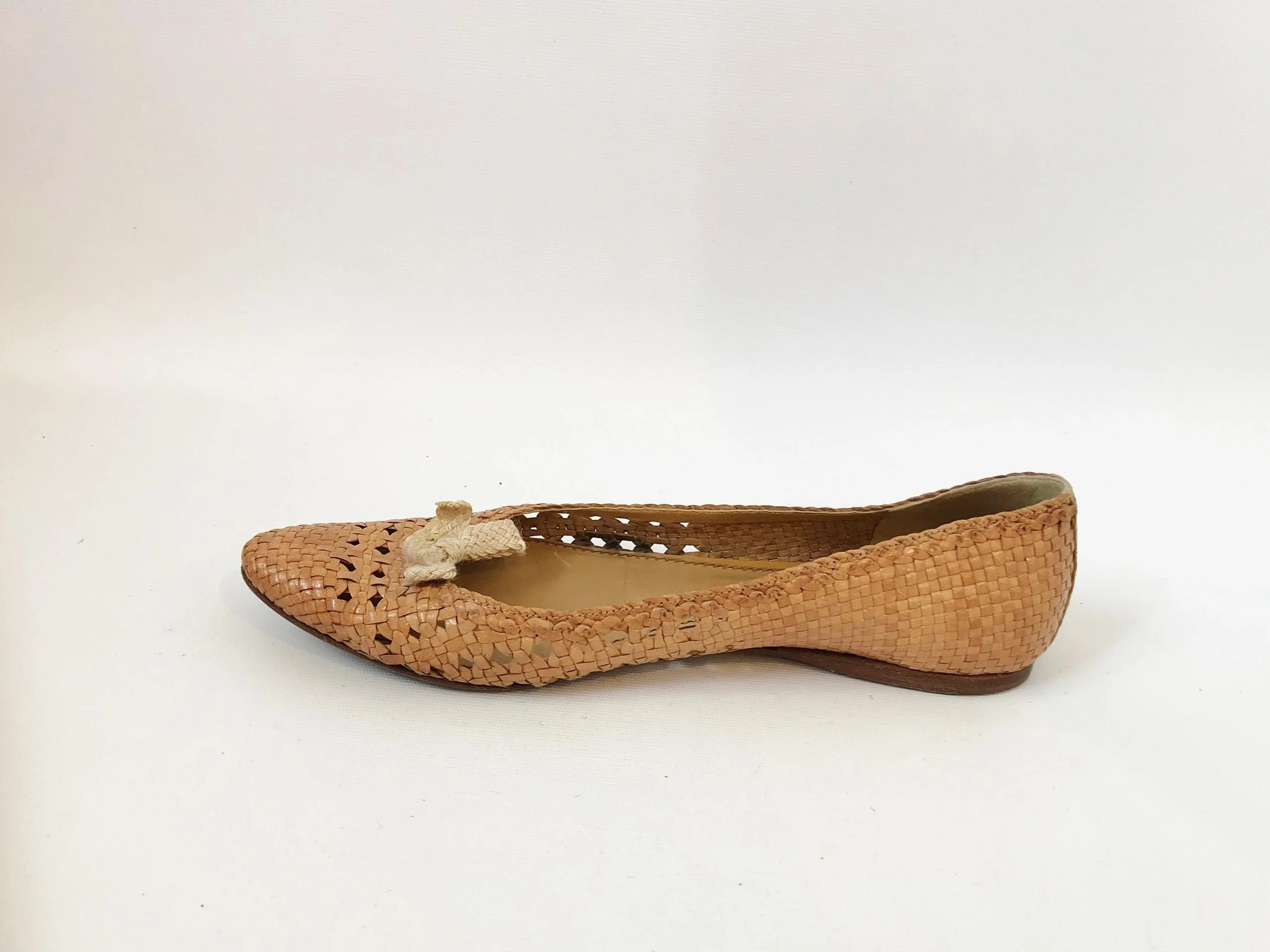 Miu Miu Woven Flats Size 41 It (11 Us)