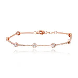 Multi  Round Tennis Bracelet