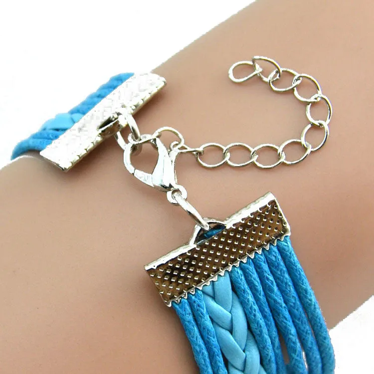 Multilayer Owl Pearl Leather Bracelet