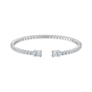 Multiple Spring Tennis Bangle Bracelet