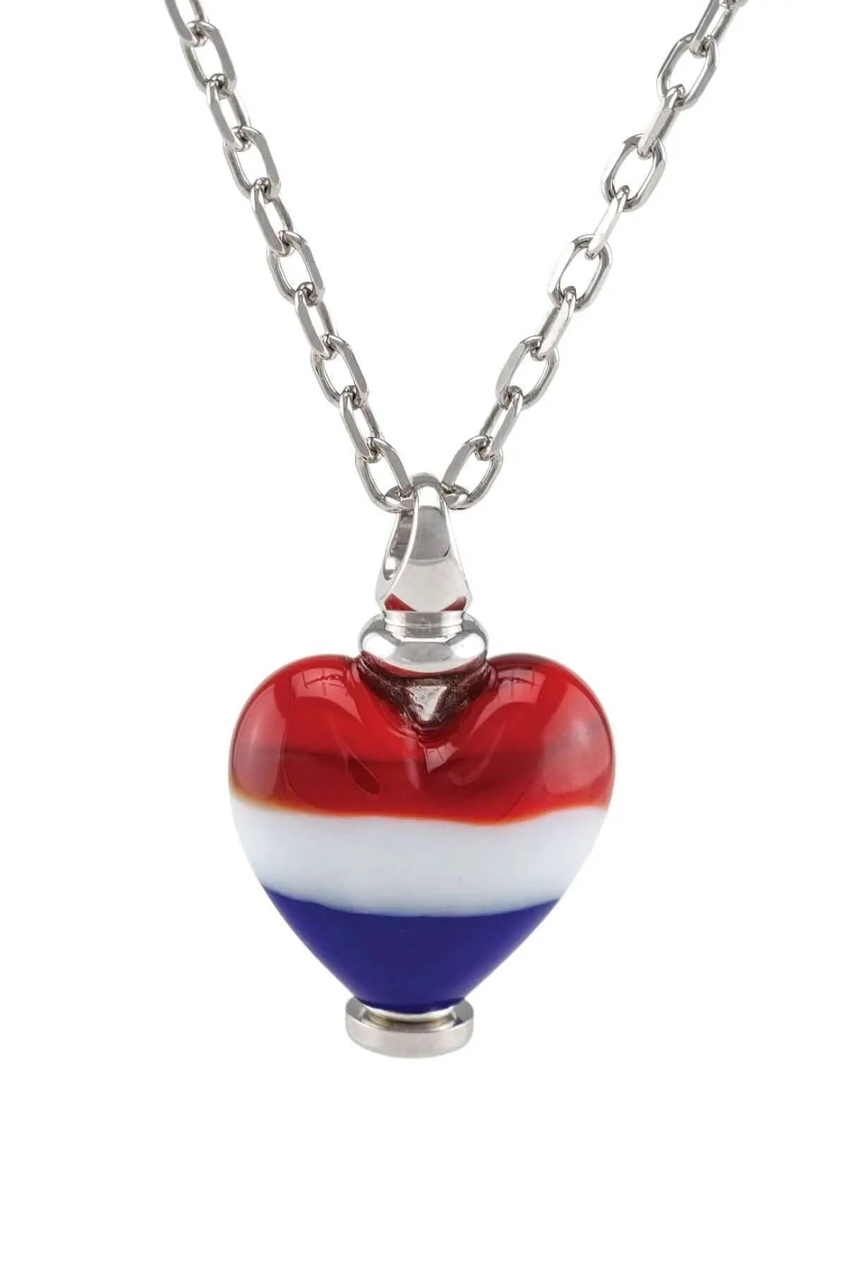 Murano Glass Heart Urn - 'Freedom's Dream'