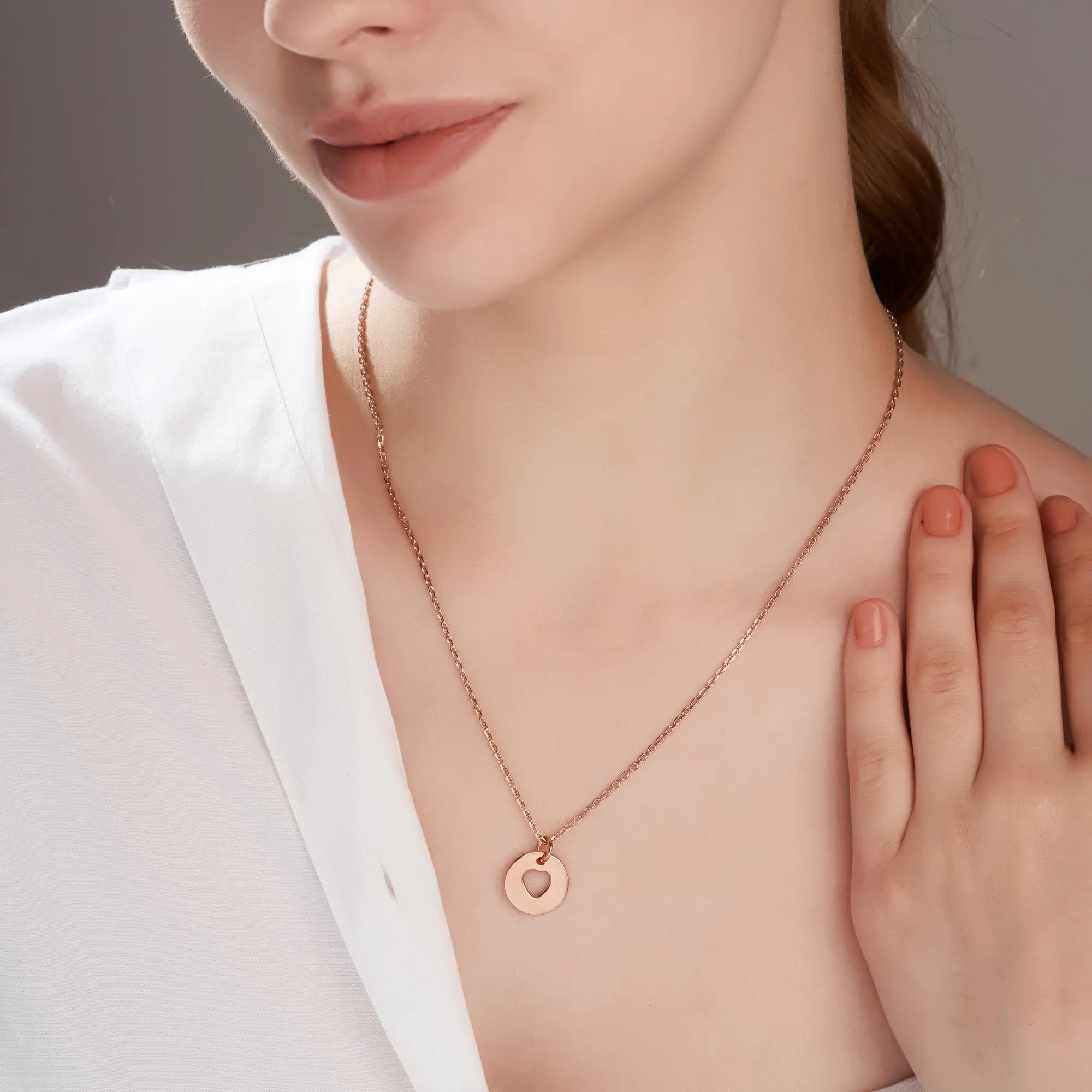 Mysha Personalized Captured Love Pendant