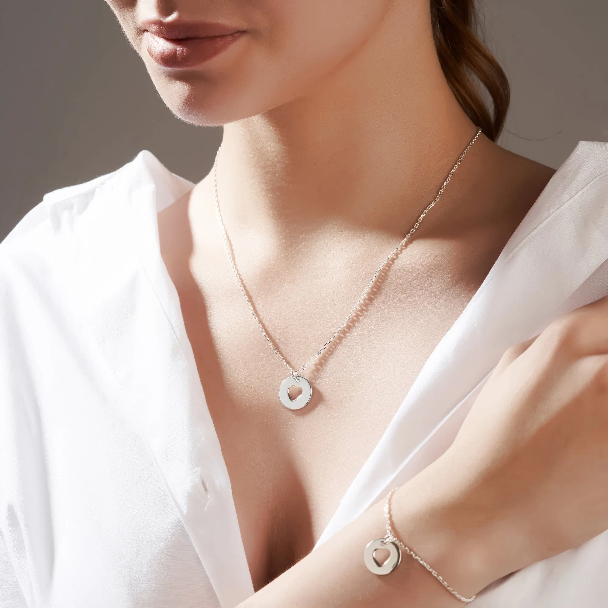 Mysha Personalized Captured Love Pendant