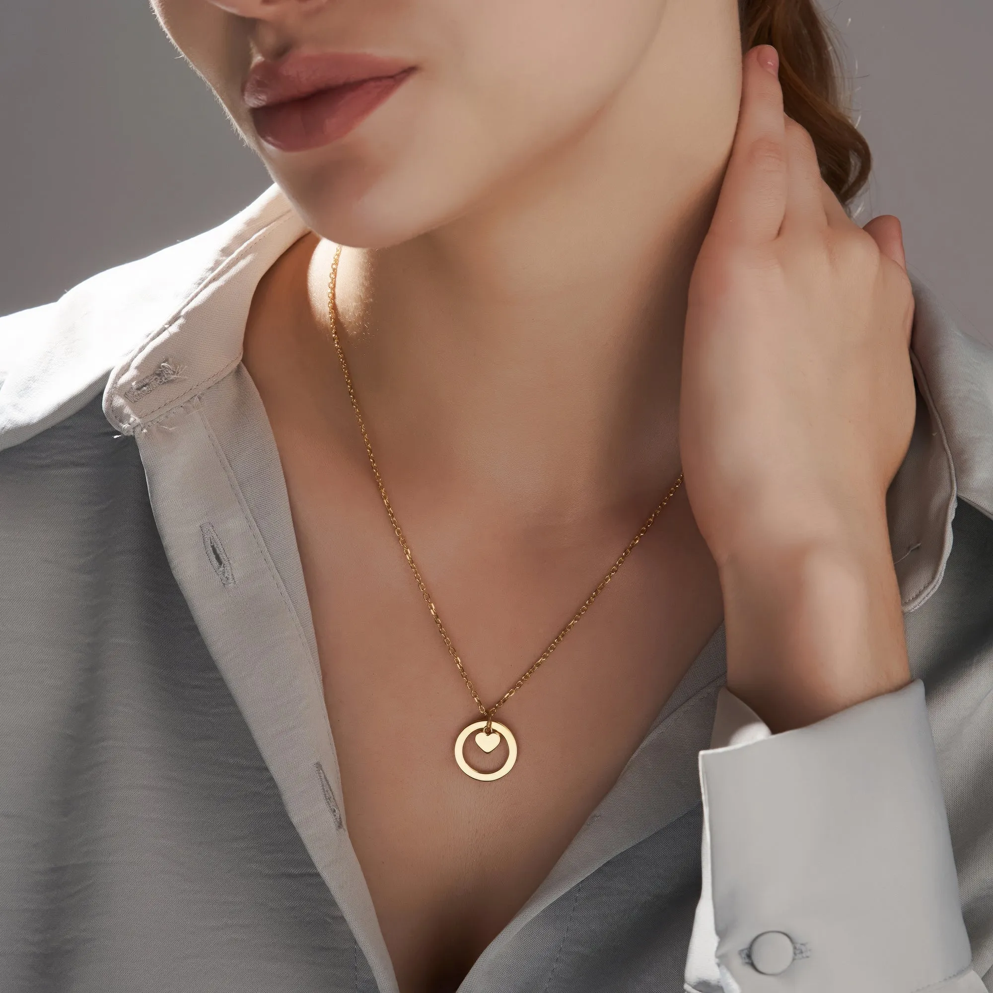 Mysha Personalized Center of Life Pendant
