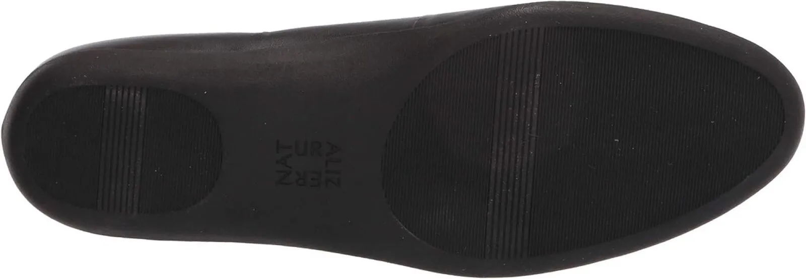 Naturalizer Womens Vivienne Ballet Flats Shoes H1931L2 Black Leather 6.5M