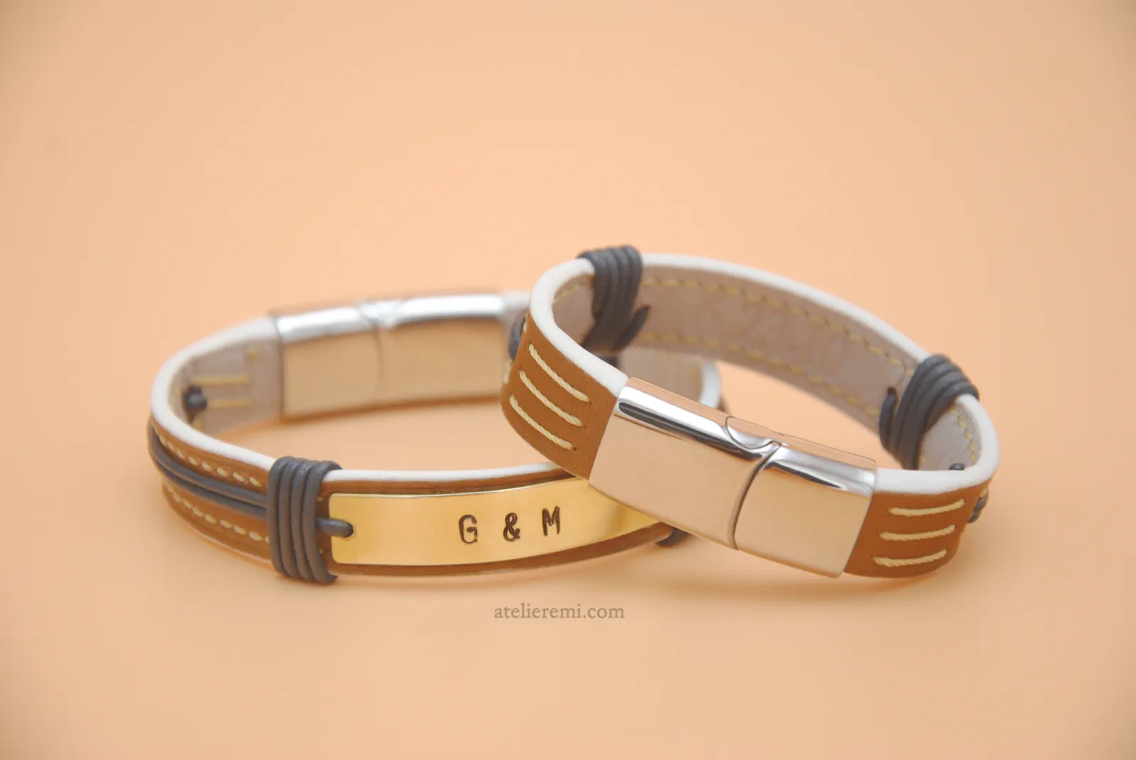No. B02G | Grace Bracelet Set (Goatskin Lined Interior)