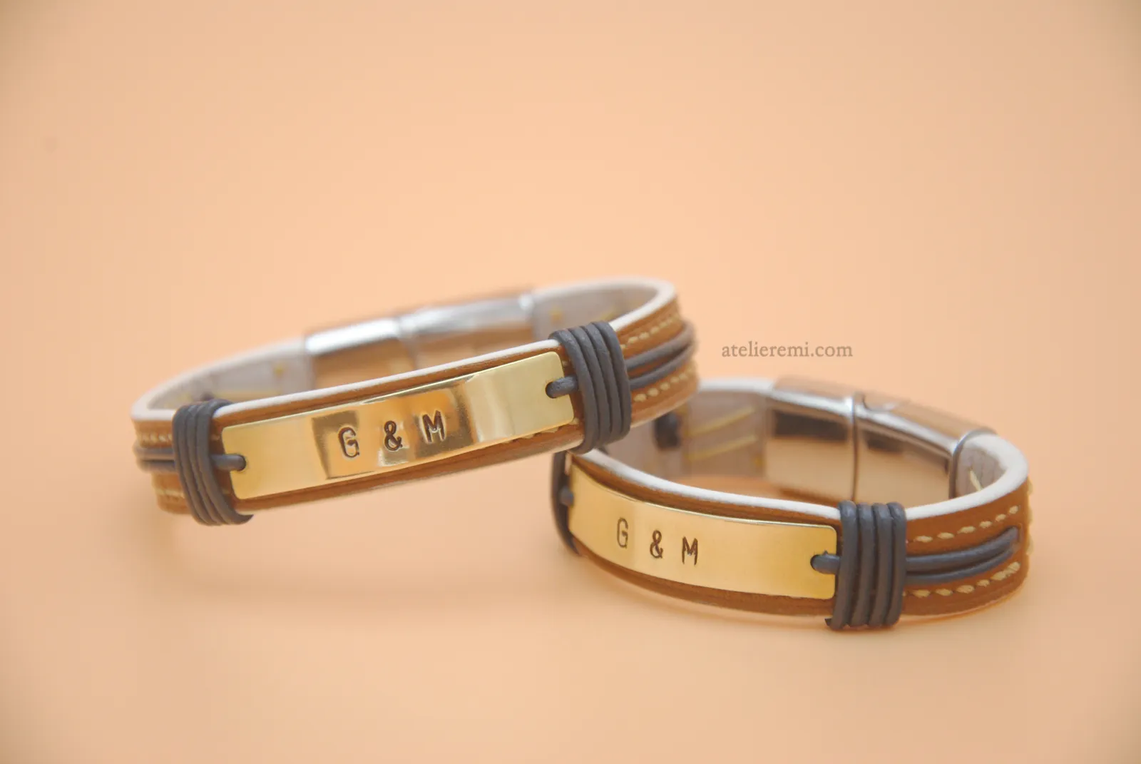 No. B02G | Grace Bracelet Set (Goatskin Lined Interior)