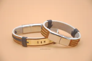 No. B02G | Grace Bracelet Set (Goatskin Lined Interior)